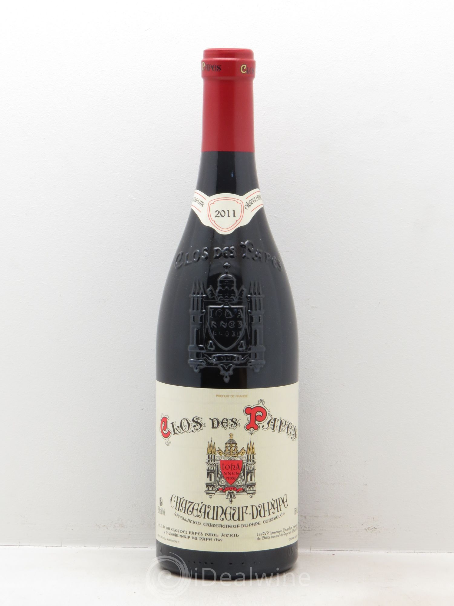 Châteauneuf-du-Pape Clos des Papes - Paul Avril 2011 - Lot de 1 bouteille - 0