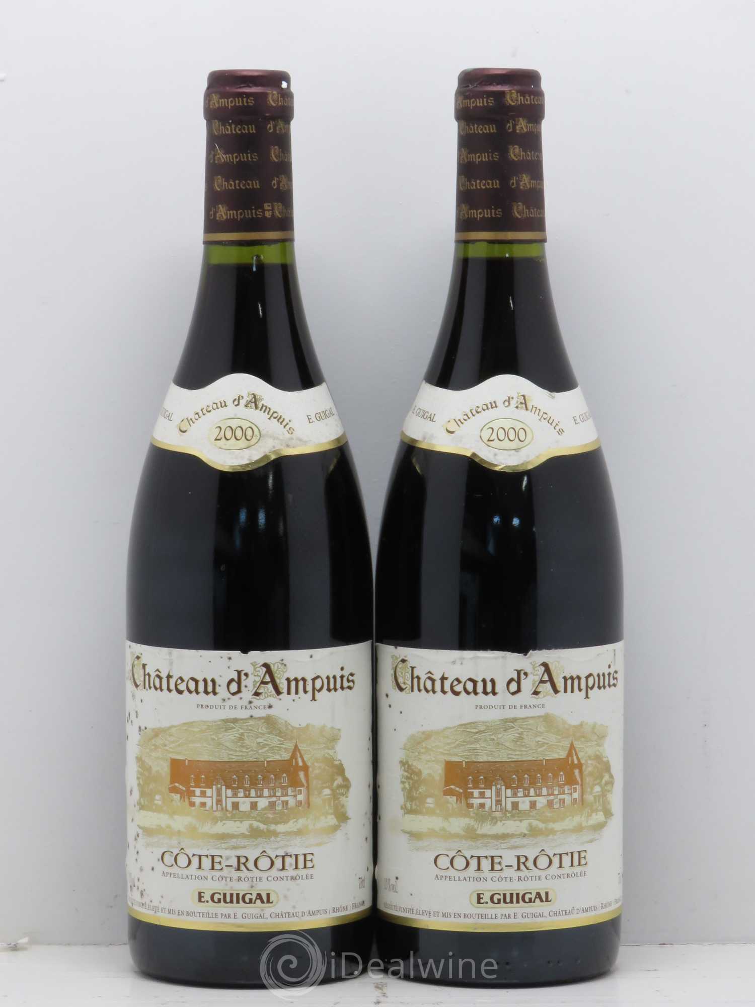 Côte-Rôtie Château d'Ampuis Guigal 2000 - Lot de 2 bouteilles - 0