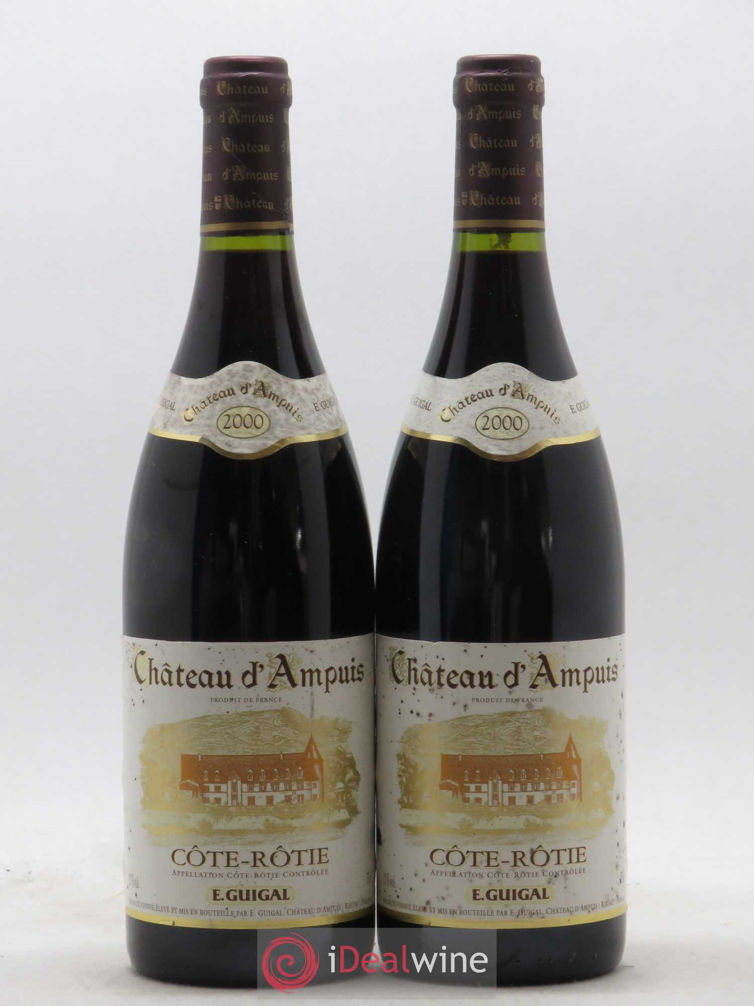 Côte-Rôtie Château d'Ampuis Guigal 2000 - Lot de 2 bouteilles - 0