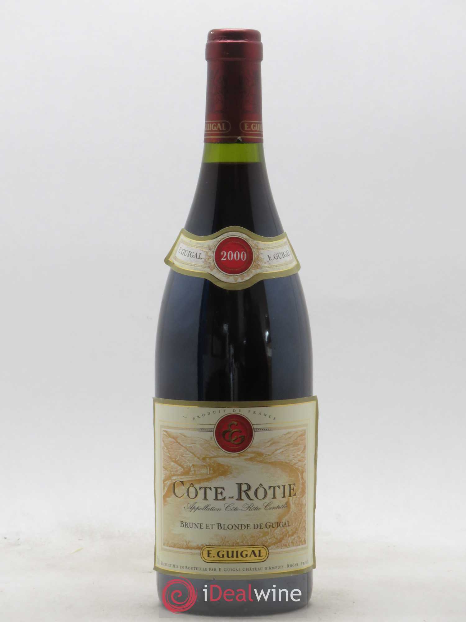 Côte-Rôtie Côtes Brune et Blonde Guigal 2000 - Lot de 1 bouteille - 0
