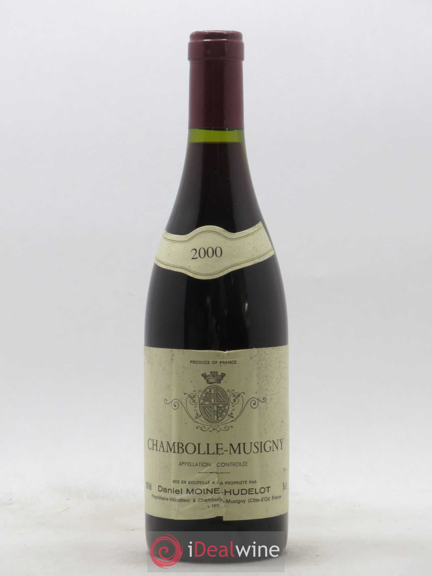 Chambolle-Musigny Moine-Hudelot (Domaine) 2000 - Lot de 1 bouteille - 0