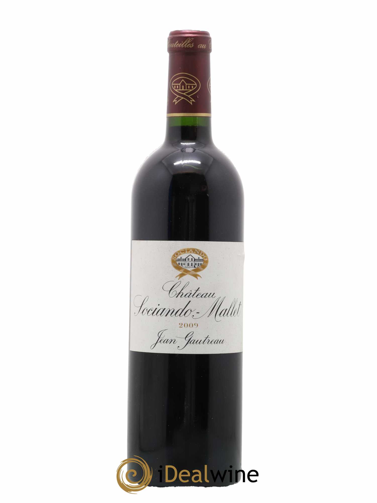 Château Sociando Mallet 2009 - Lot de 1 bouteille - 0