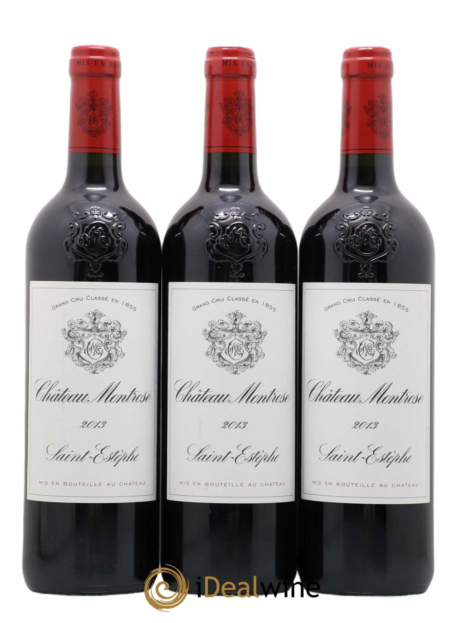 Château Montrose 2ème Grand Cru Classé 2013 - Lot de 3 bouteilles - 0