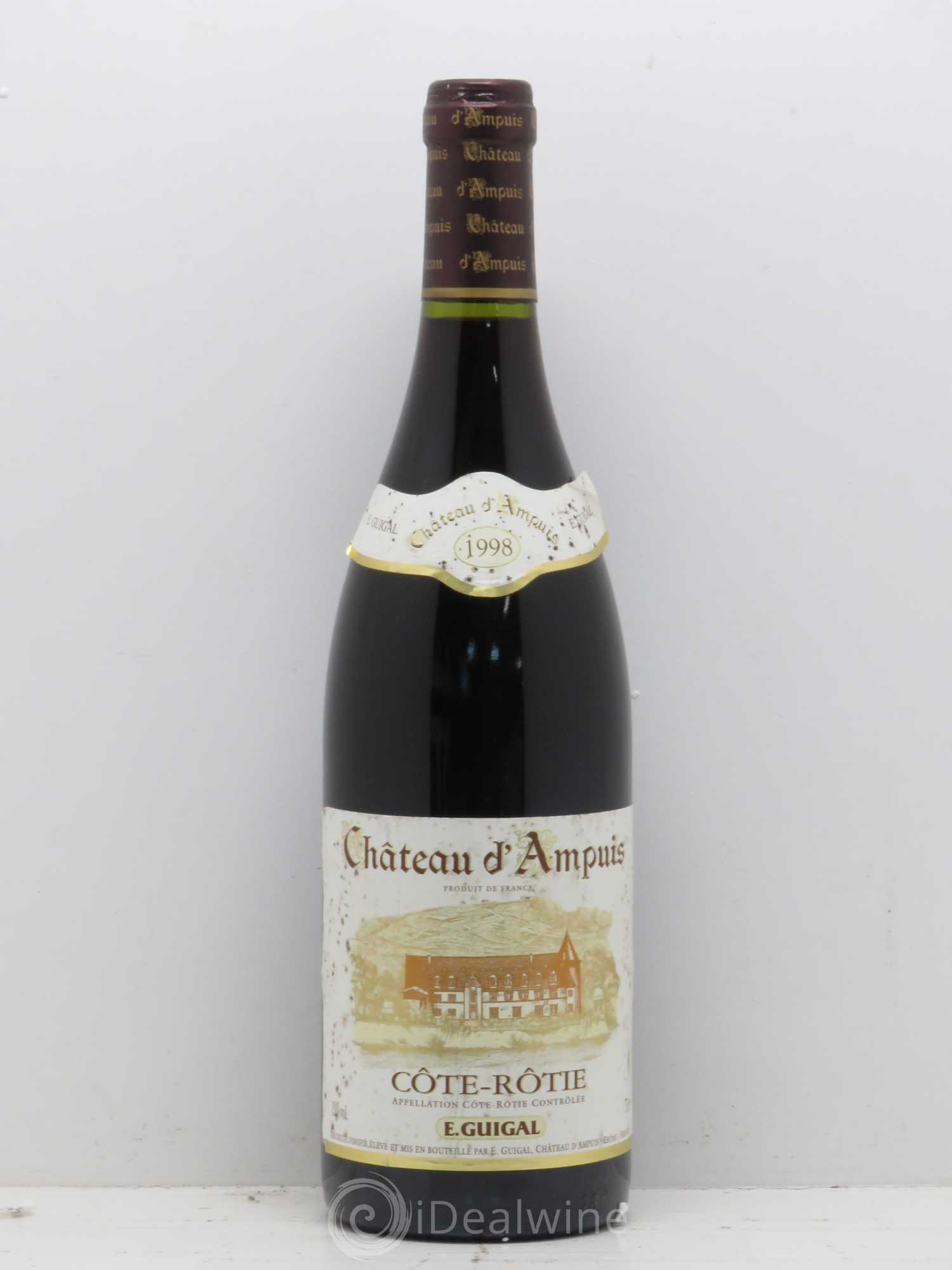 Côte-Rôtie Château d'Ampuis Guigal 1998 - Lot de 1 bouteille - 0
