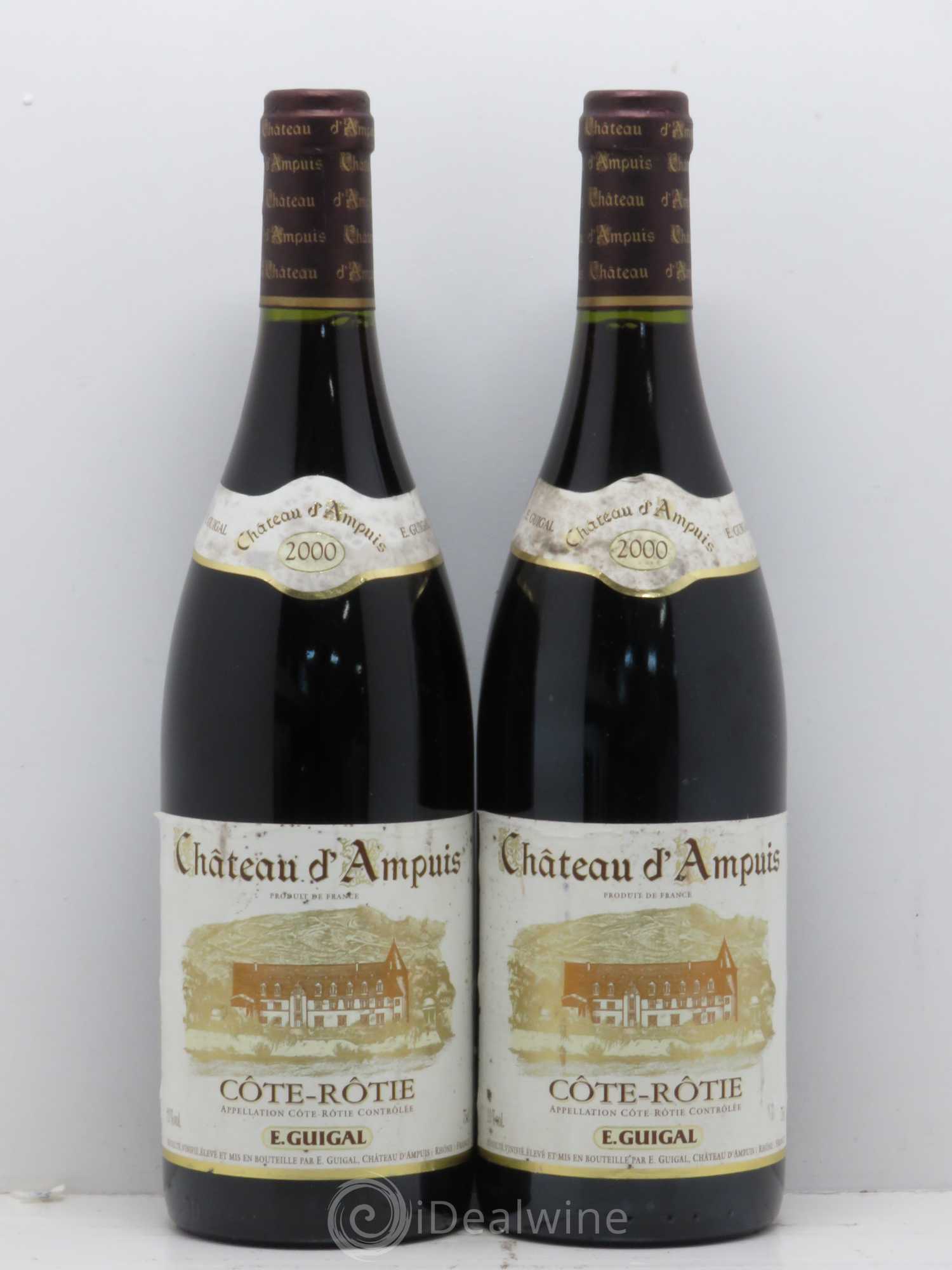 Côte-Rôtie Château d'Ampuis Guigal 2000 - Lot de 2 bouteilles - 0