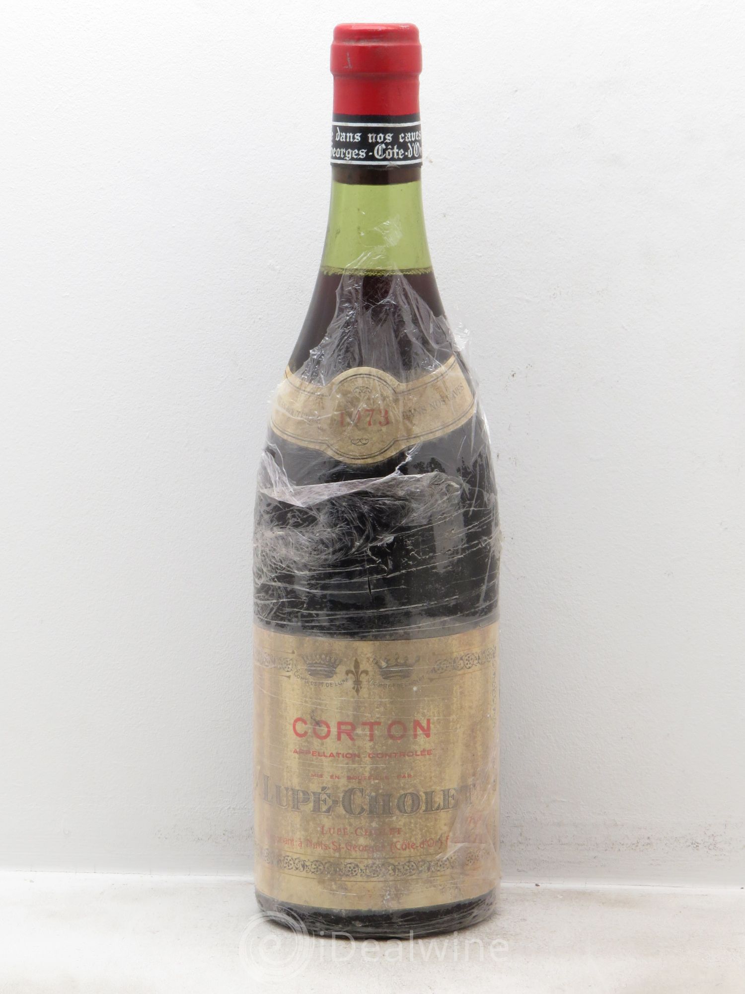 Corton Grand Cru Lupé Cholet 1973 - Lot de 1 bouteille - 0