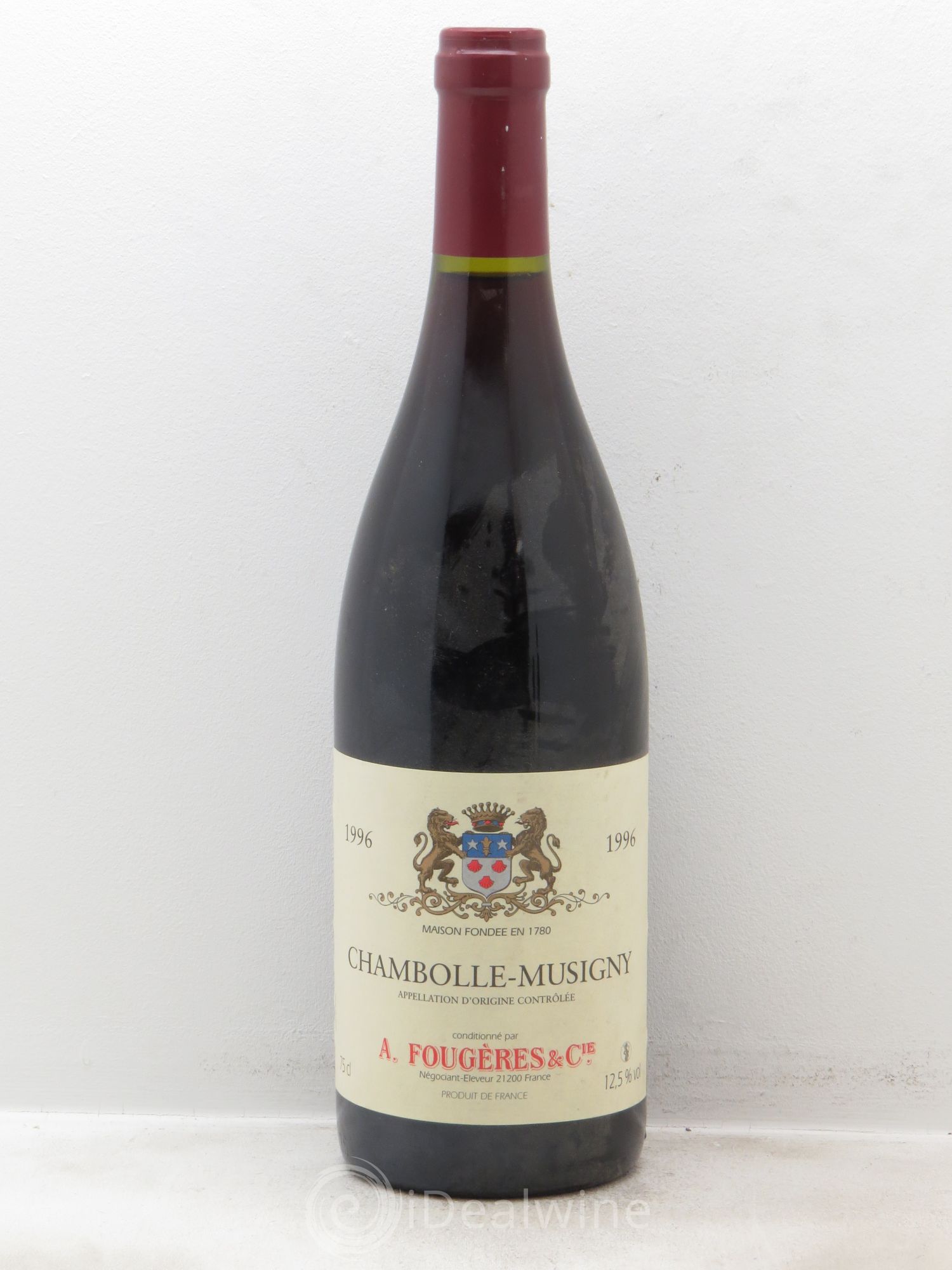 Chambolle-Musigny A.Fougères 1996 - Lot de 1 bouteille - 0