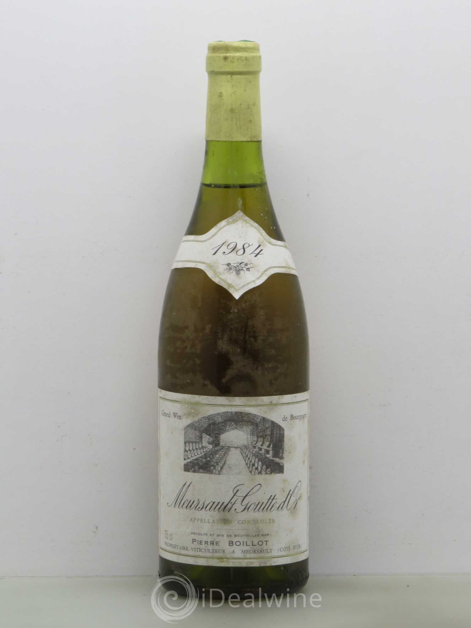 Meursault 1er Cru Goutte d'or - Pierre Boillot (sans prix de réserve) 1984 - Posten von 1 Flasche - 0