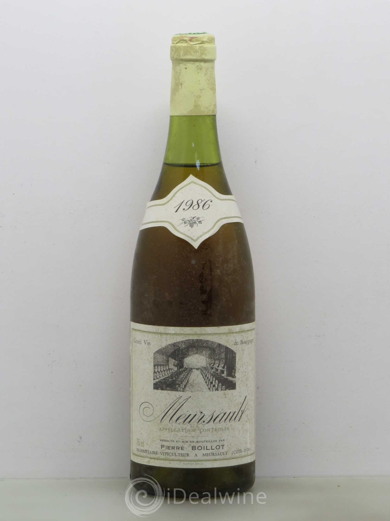 Meursault Pierre Boillot 1986 - Lot de 1 bouteille - 0