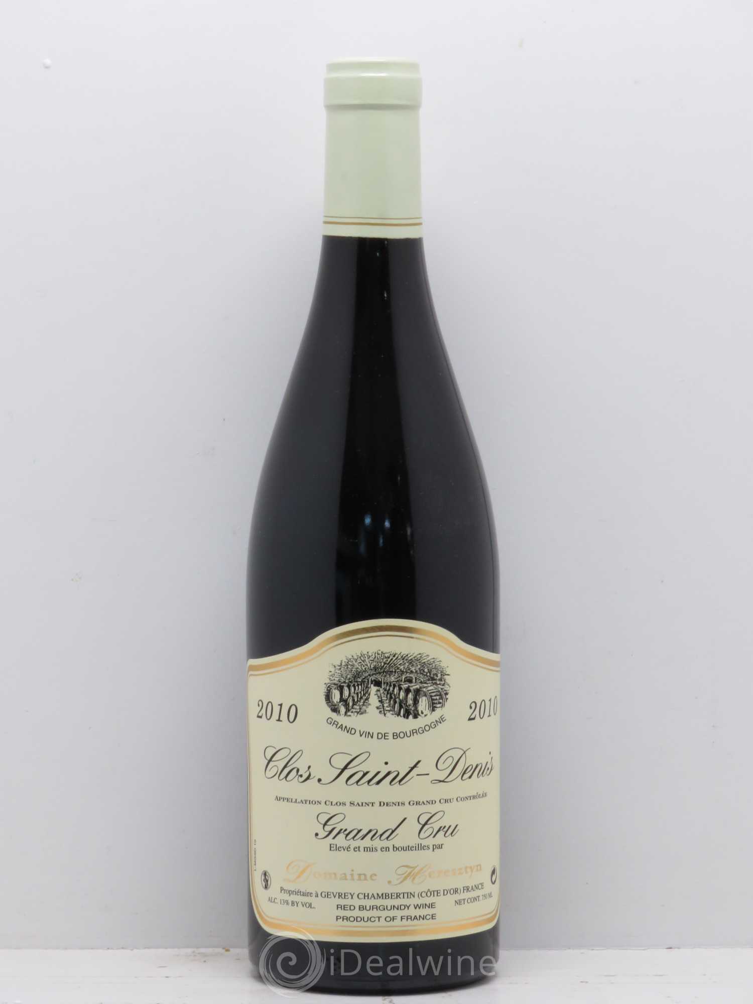 Clos Saint-Denis Grand Cru Heresztyn (Domaine) 2010 - Lot de 1 bouteille - 0