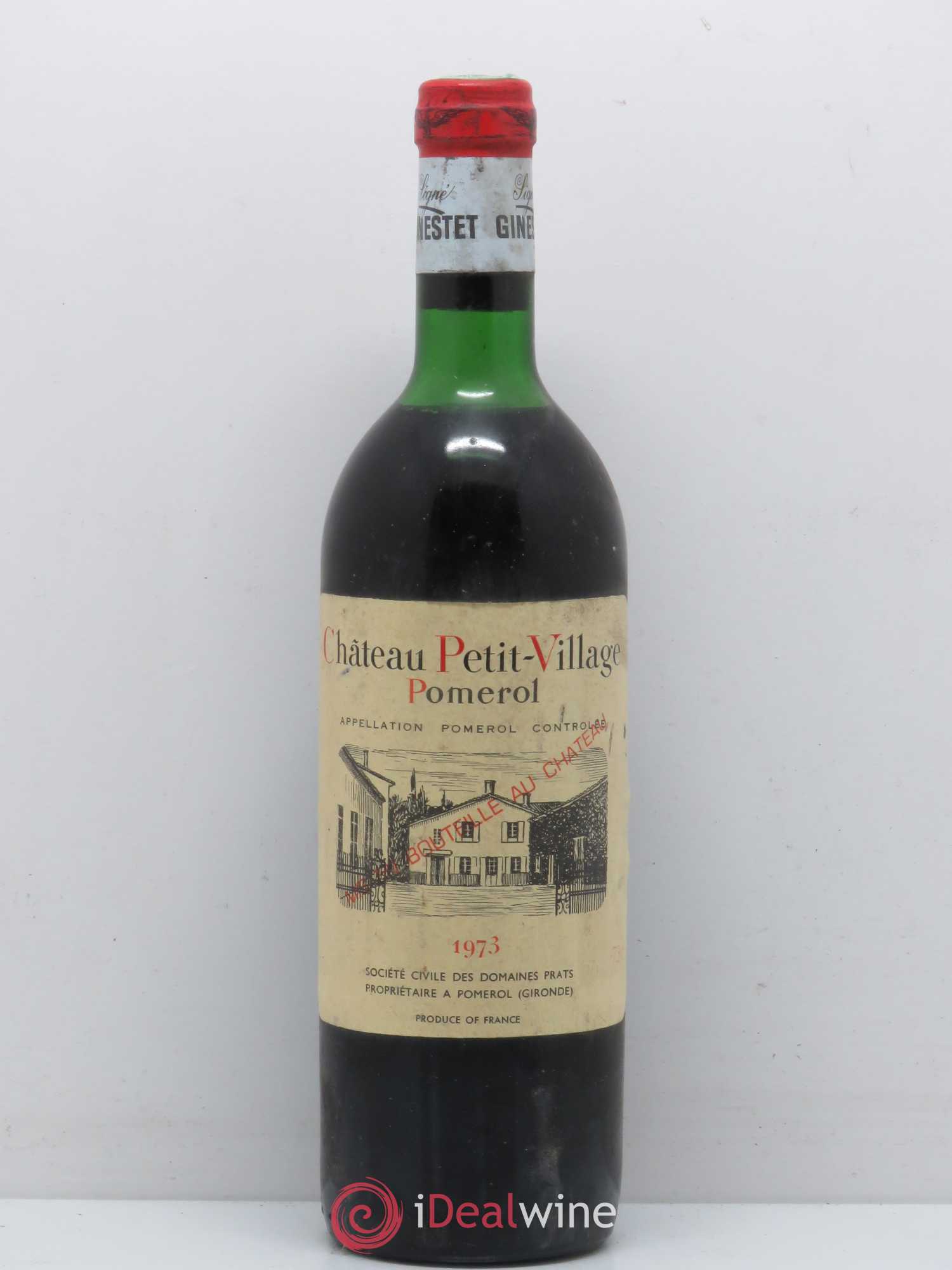 Château Petit Village 1973 - Lot de 1 bouteille - 0
