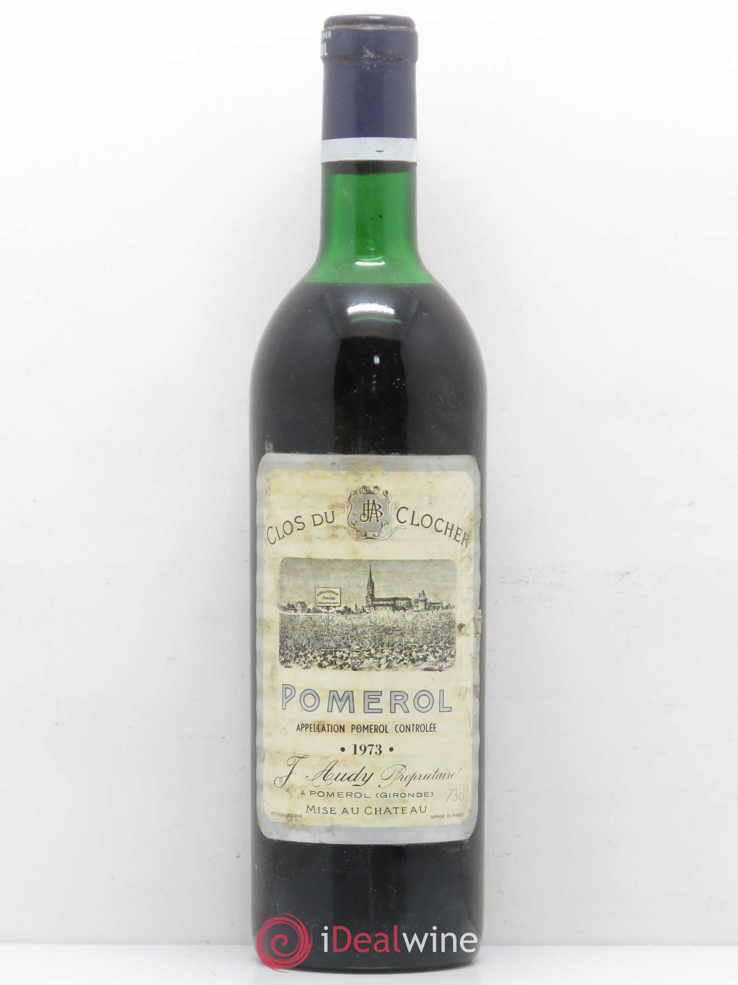Clos du Clocher 1973 - Lot de 1 bouteille - 0