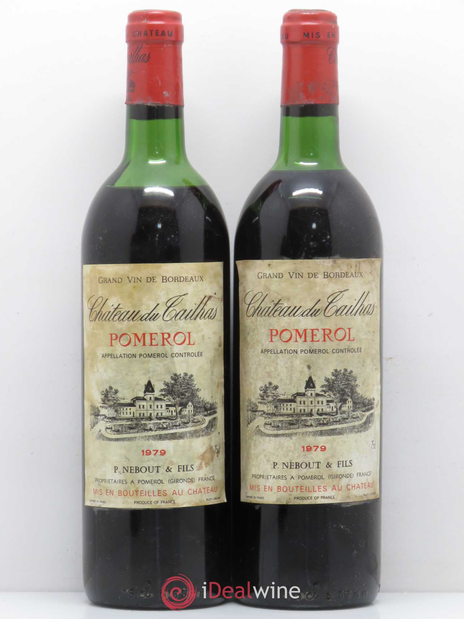 Château du Tailhas 1979 - Lot de 2 bouteilles - 0