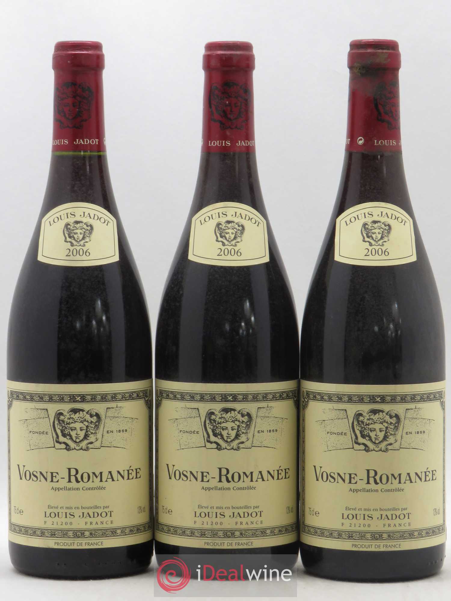 Vosne-Romanée Louis Jadot 2006 - Lot de 3 bouteilles - 0