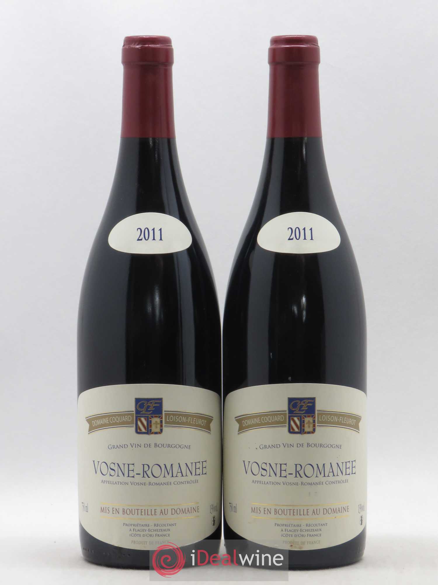 Vosne-Romanée domaine Coquard Loison Fleurot 2011 - Posten von 2 Flaschen - 0