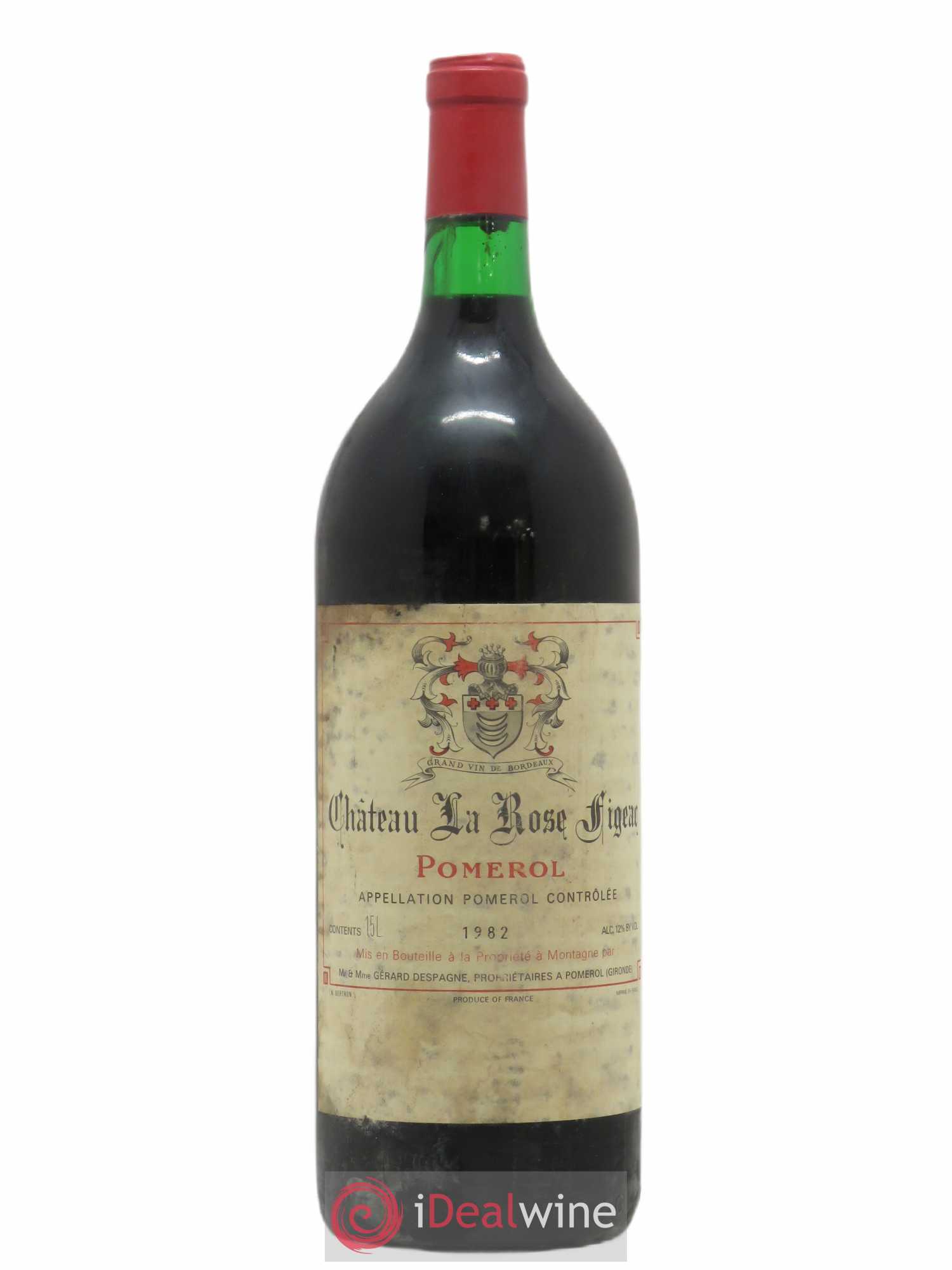 Château la Rose Figeac (sans prix de réserve) 1982 - Lot de 1 magnum - 0