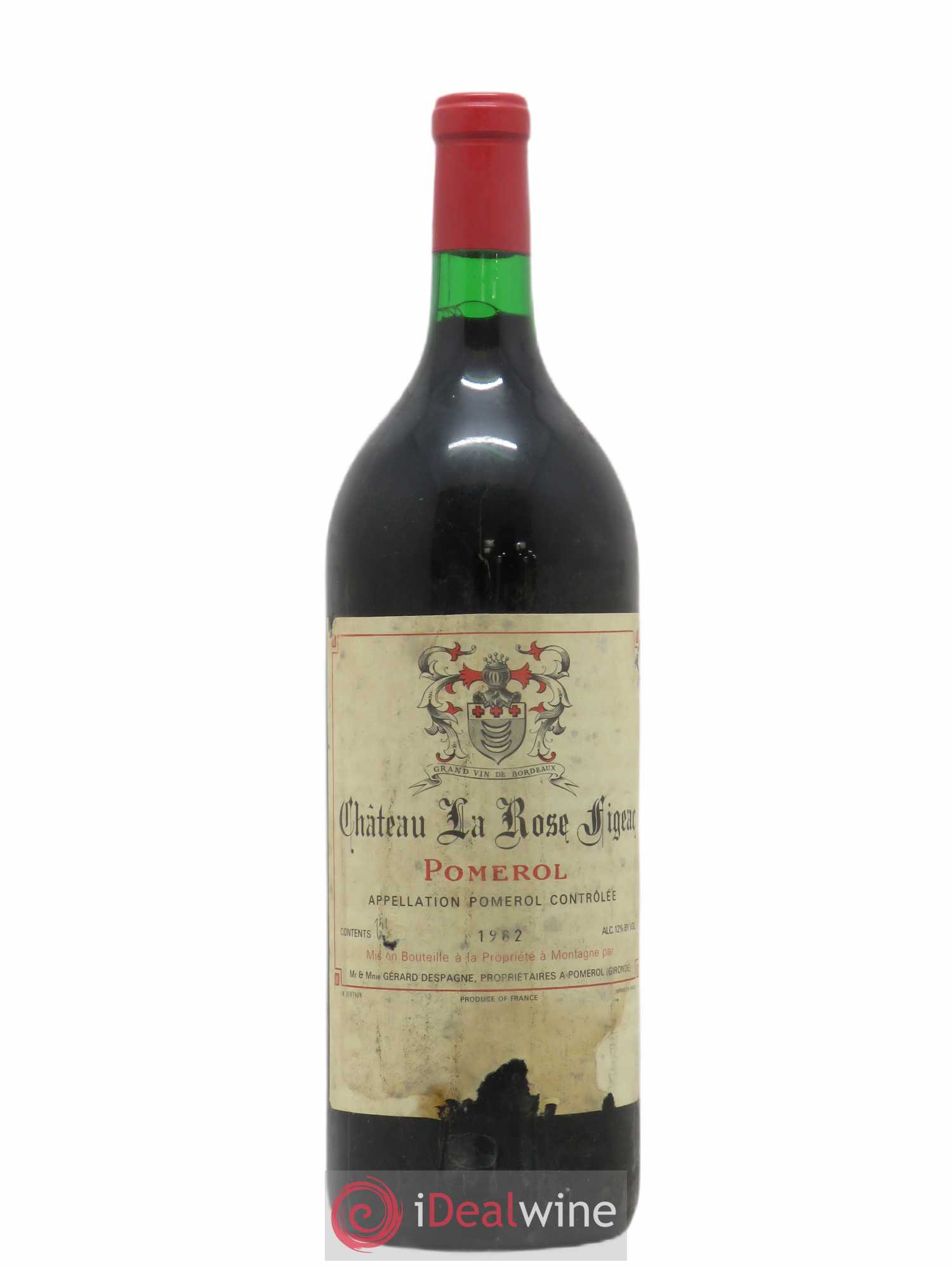 Château la Rose Figeac (sans prix de réserve) 1982 - Lot de 1 magnum - 0