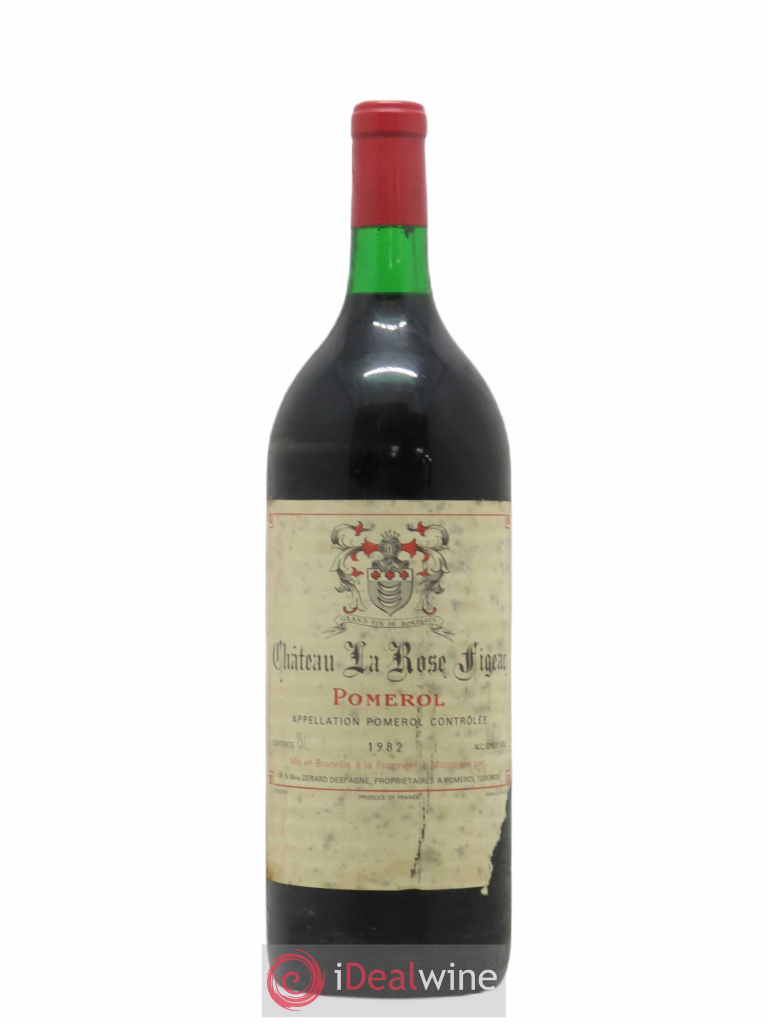 Château la Rose Figeac (sans prix de réserve) 1982 - Lot de 1 magnum - 0