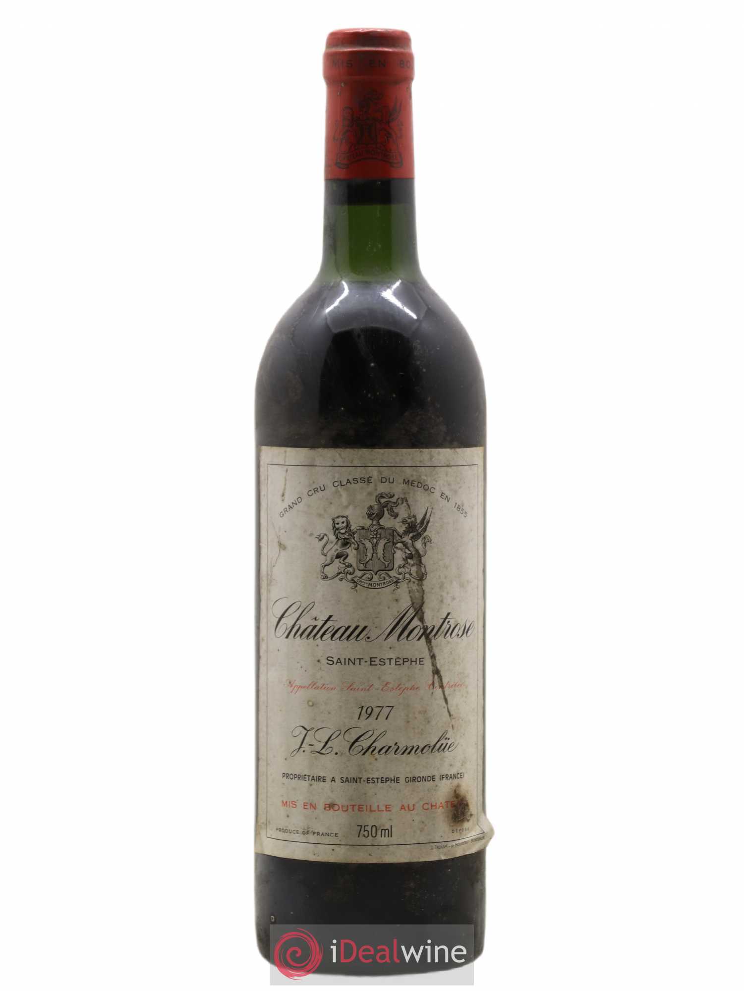 Château Montrose 2ème Grand Cru Classé 1977 - Lot de 1 bouteille - 0