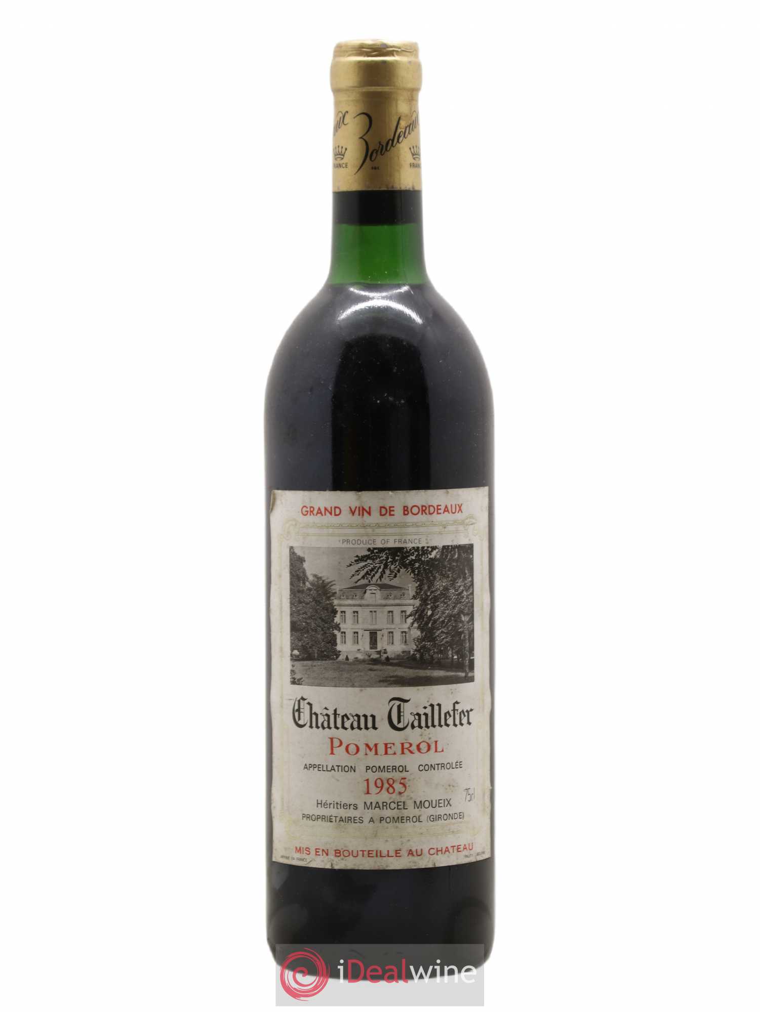 Château Taillefer 1985 - Lot de 1 bouteille - 0