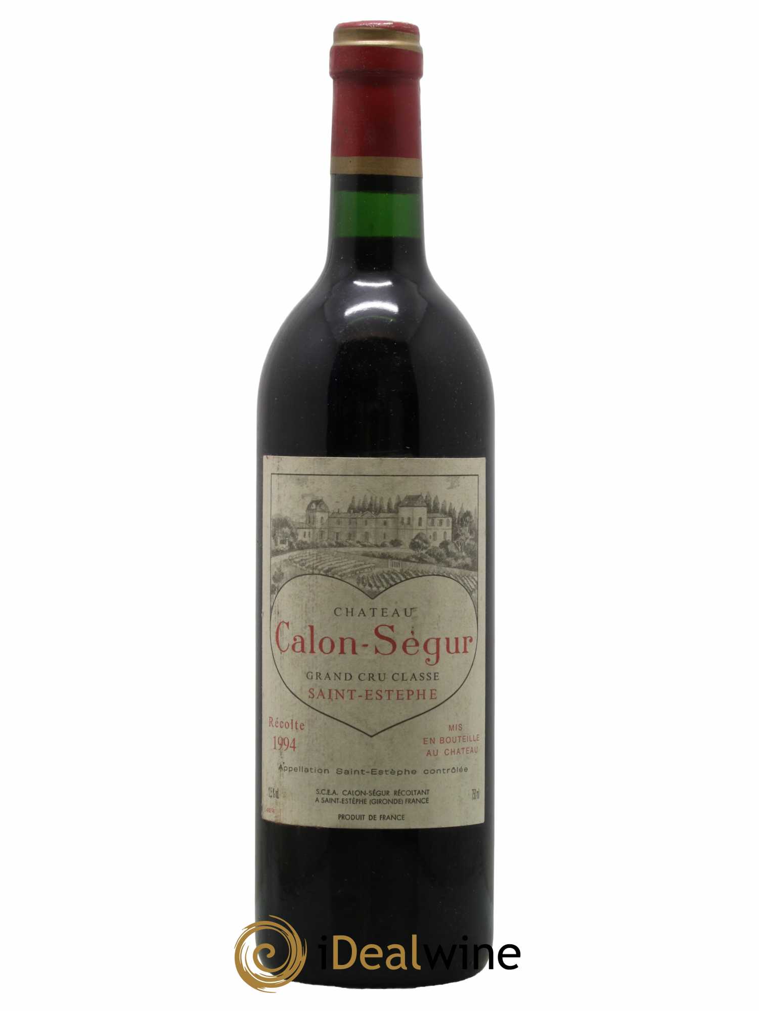 Château Calon Ségur 3ème Grand Cru Classé 1994 - Lot de 1 bouteille - 0