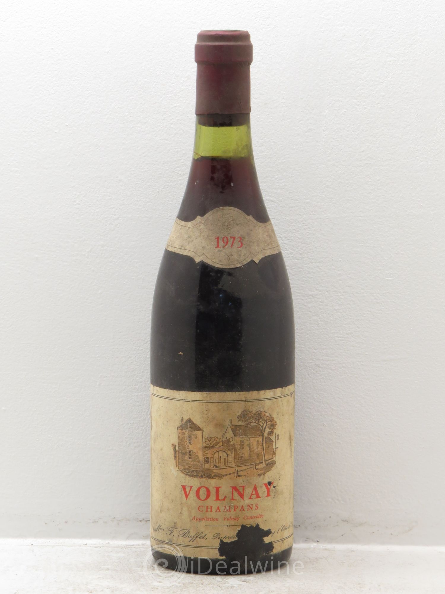 Volnay 1er Cru Domaine Buffet 1973 - Posten von 1 Flasche - 0