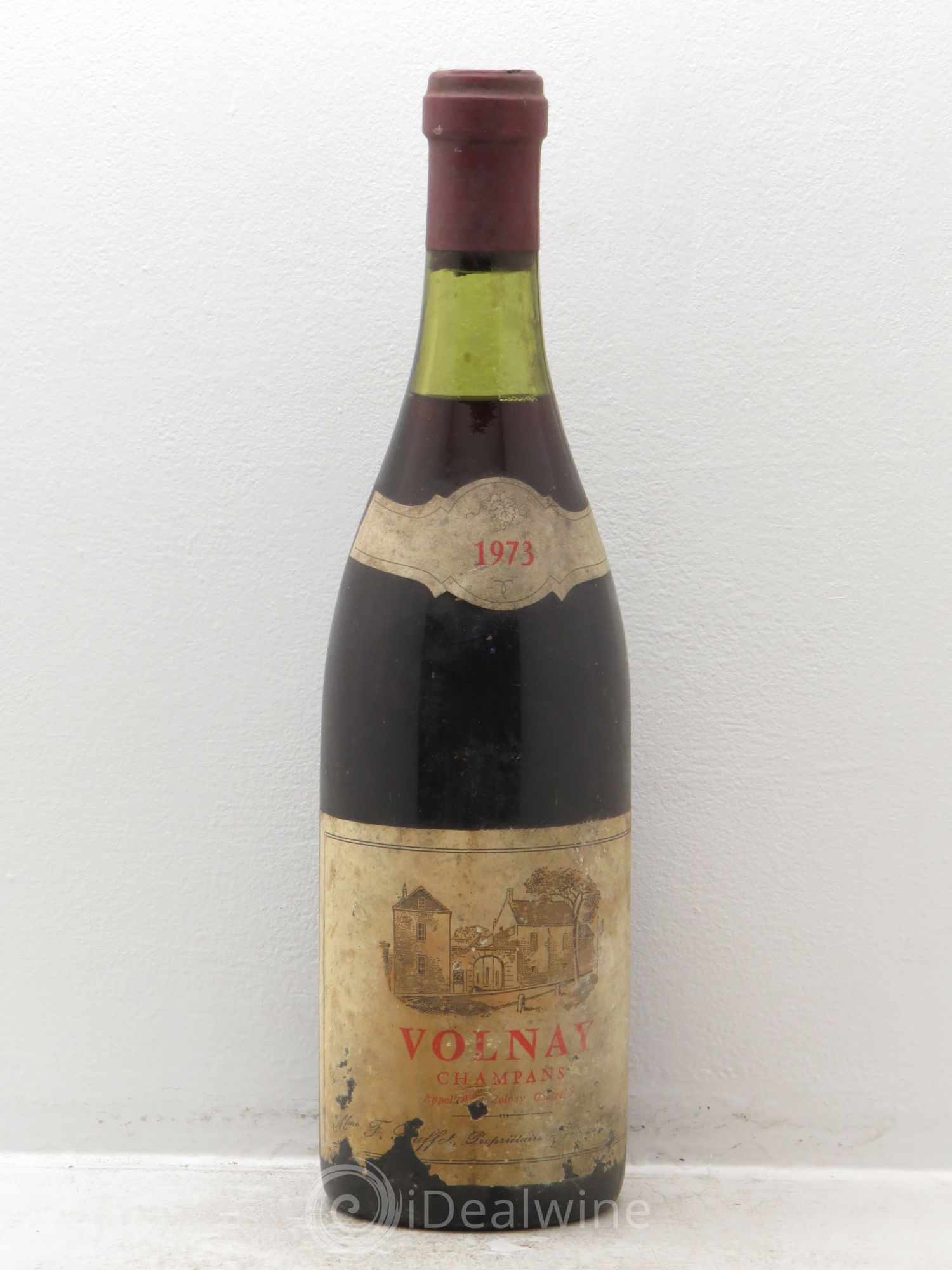 Volnay 1er Cru Domaine Buffet 1973 - Lot de 1 bouteille - 0