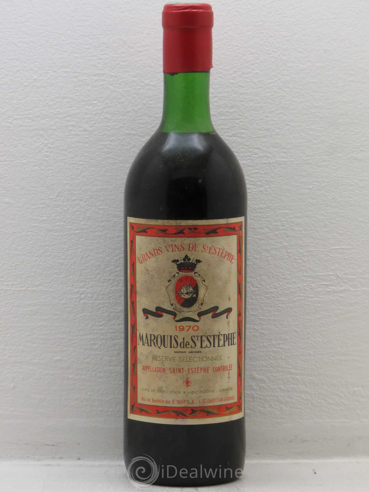 Marquis de Saint Estèphe 1970 - Lot de 1 bouteille - 0