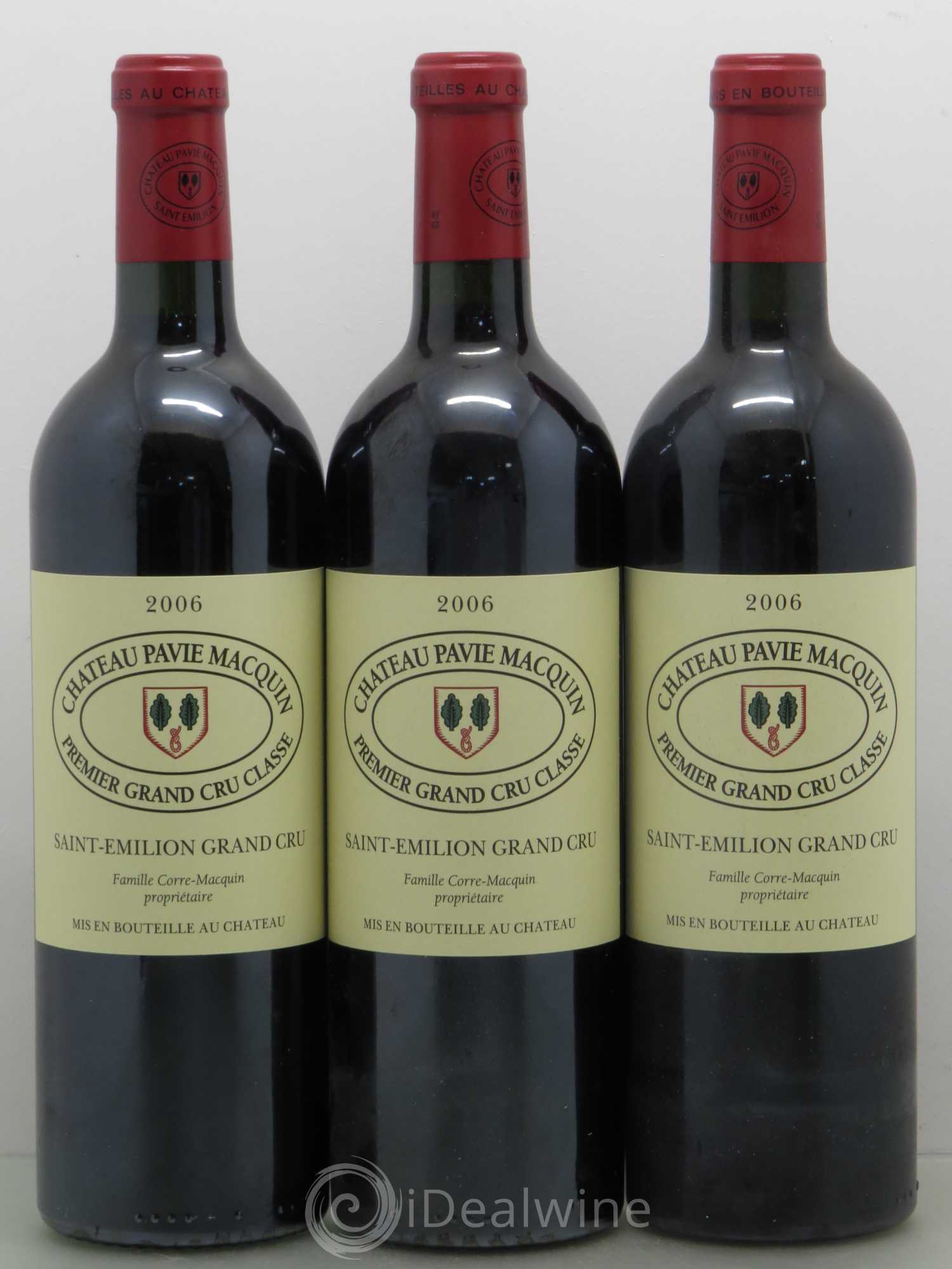 Château Pavie Macquin 1er Grand Cru Classé B 2006 - Lot de 6 bouteilles - 2