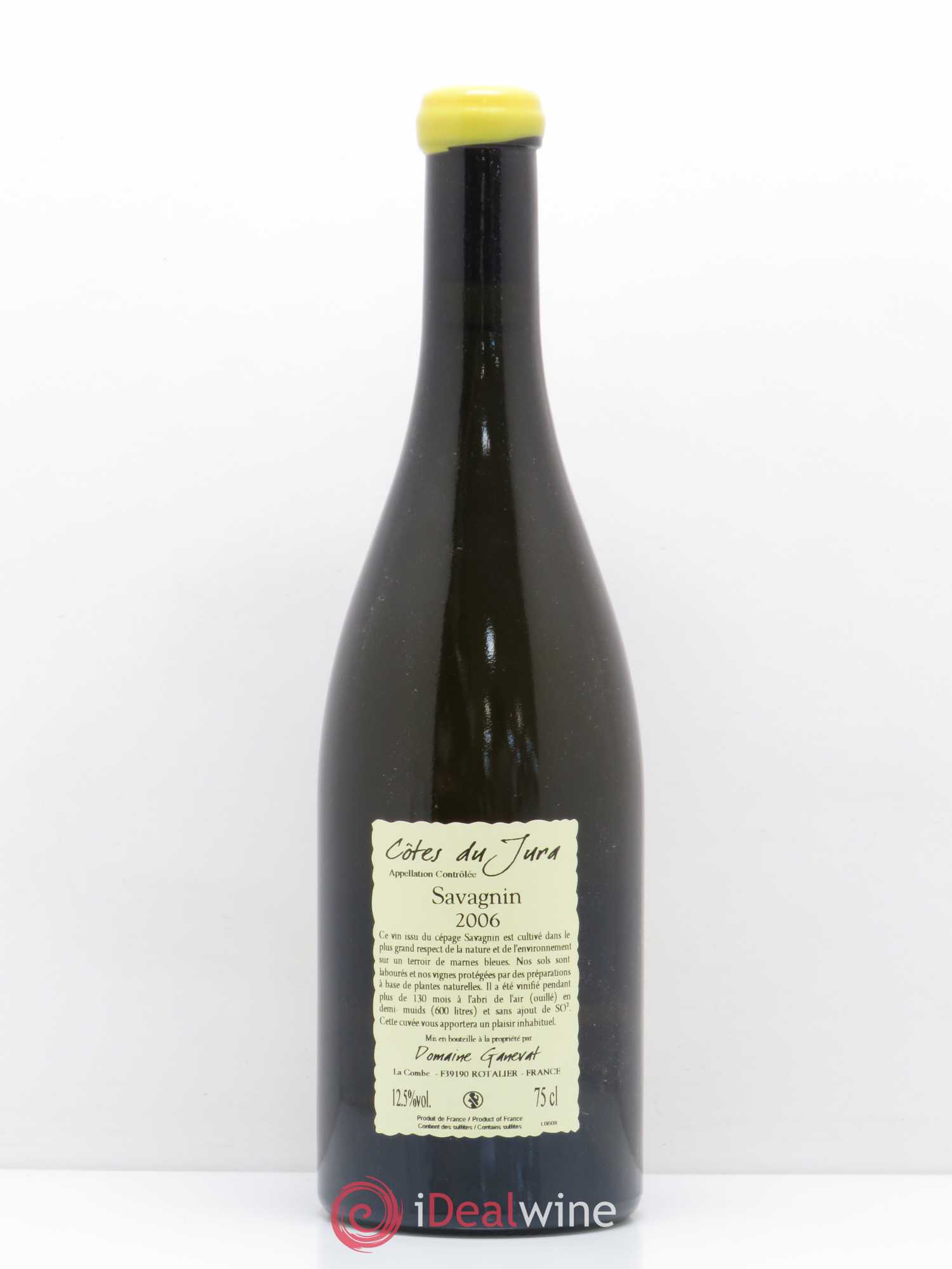 Côtes du Jura Les Vignes de mon Père Jean-François Ganevat (Domaine) 2006 - Lot de 1 bouteille - 1