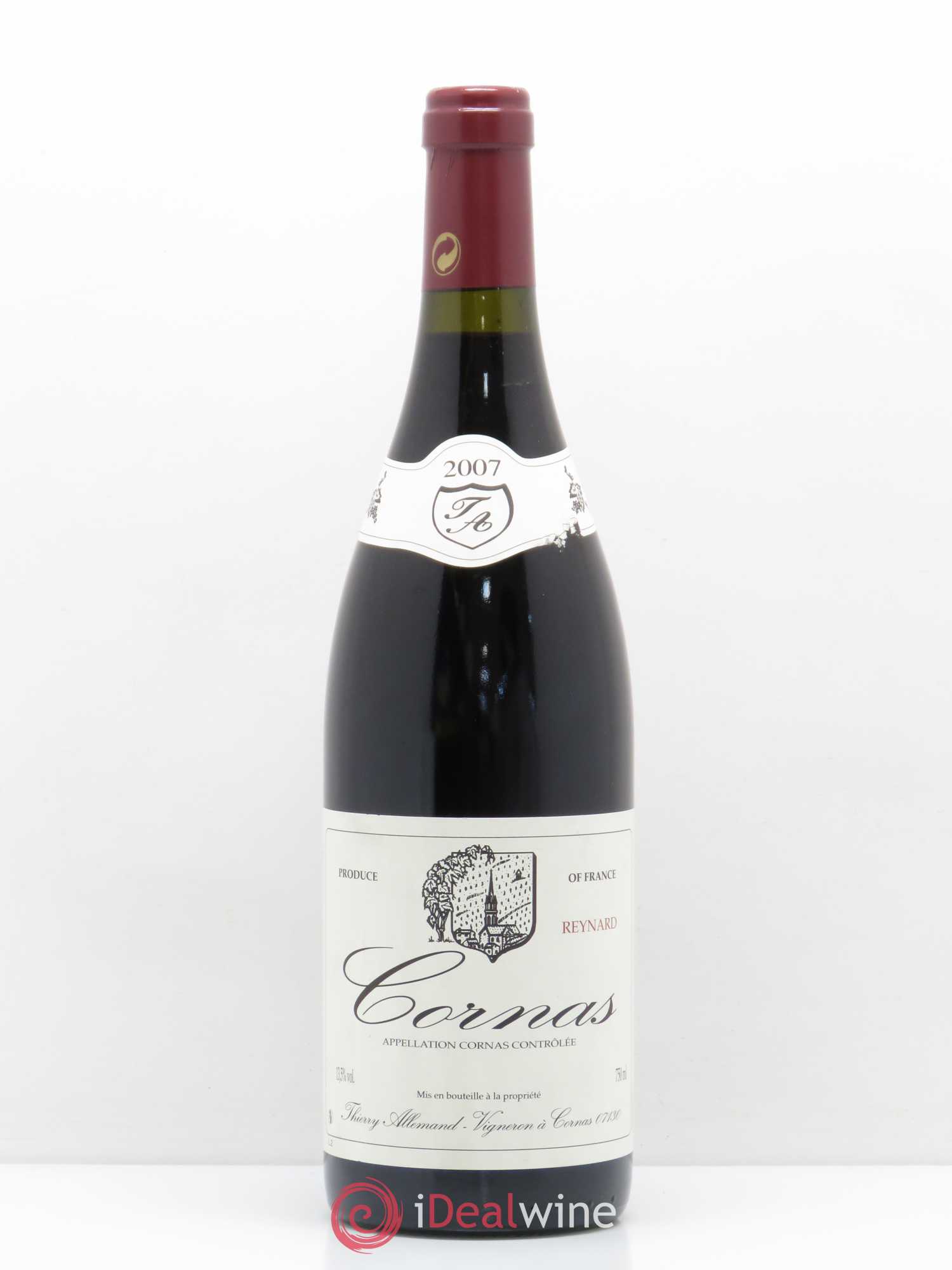 Cornas Reynard Thierry Allemand 2007 - Lot de 1 bouteille - 0