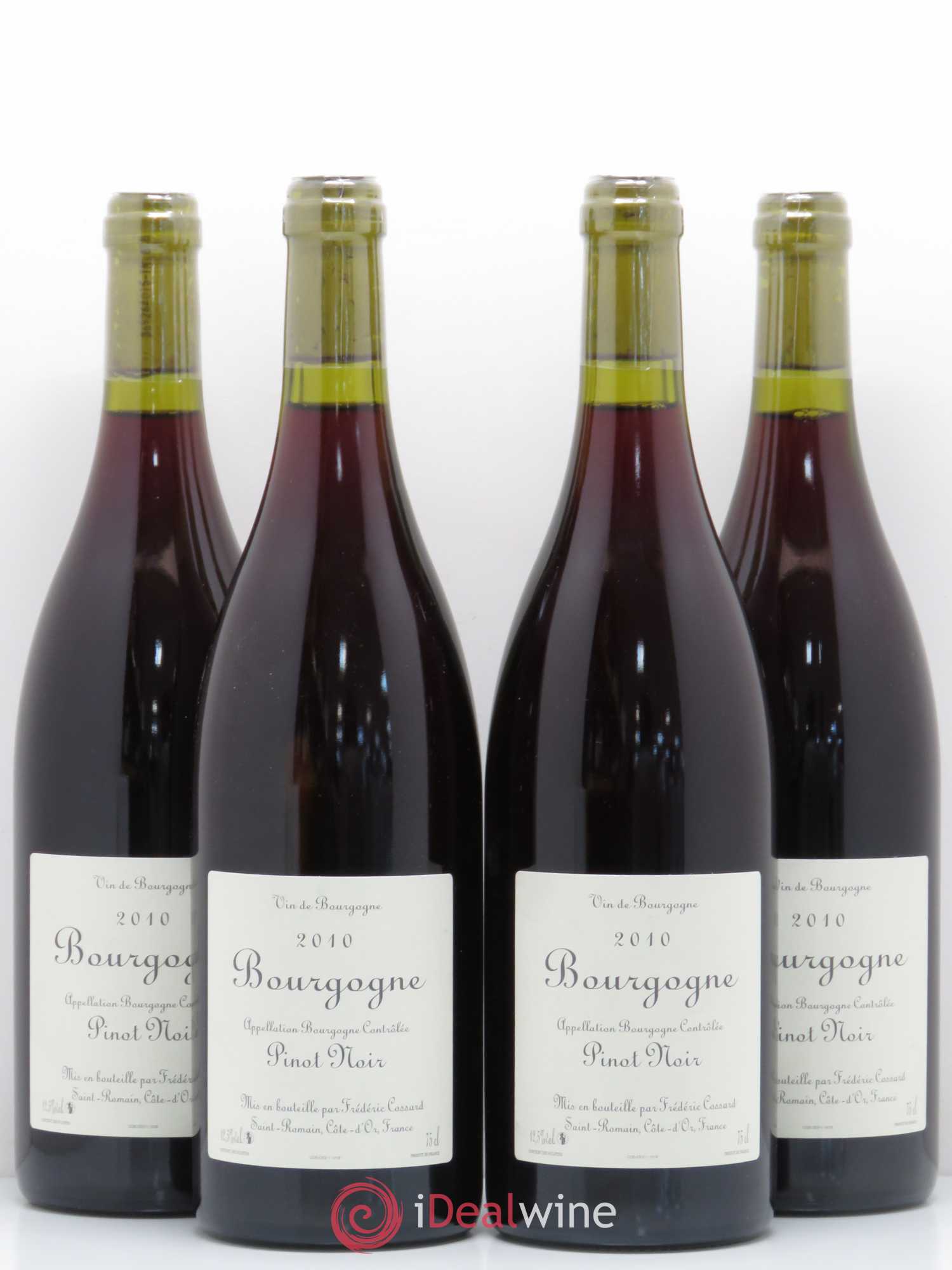 Bourgogne Bedeau Cossard 2010 - Lot de 4 bouteilles - 1