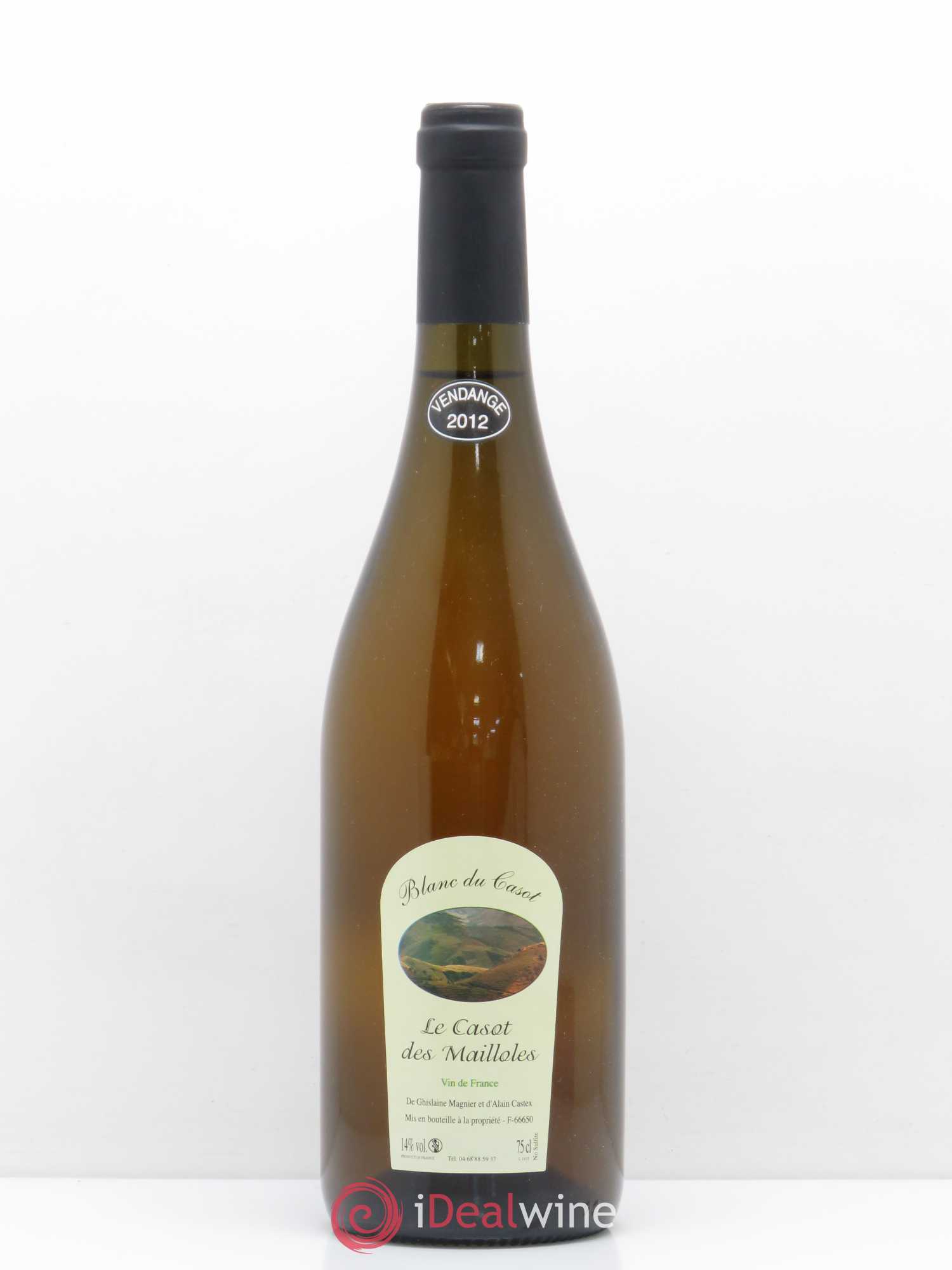 Vin de France Blanc du Casot - Casot des Mailloles 2012 - Posten von 1 Flasche - 0