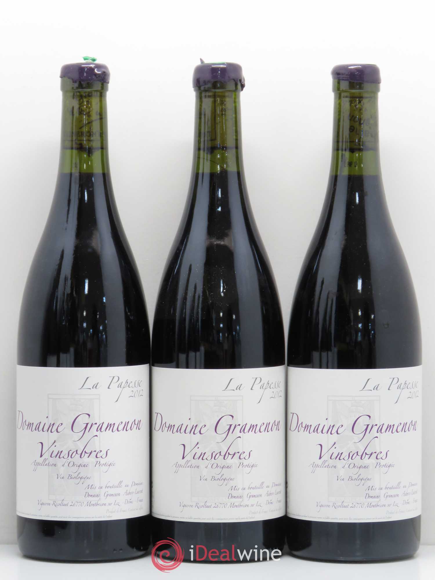 Vinsobres La Papesse Gramenon (Domaine) 2012 - Lot de 6 bouteilles - 2