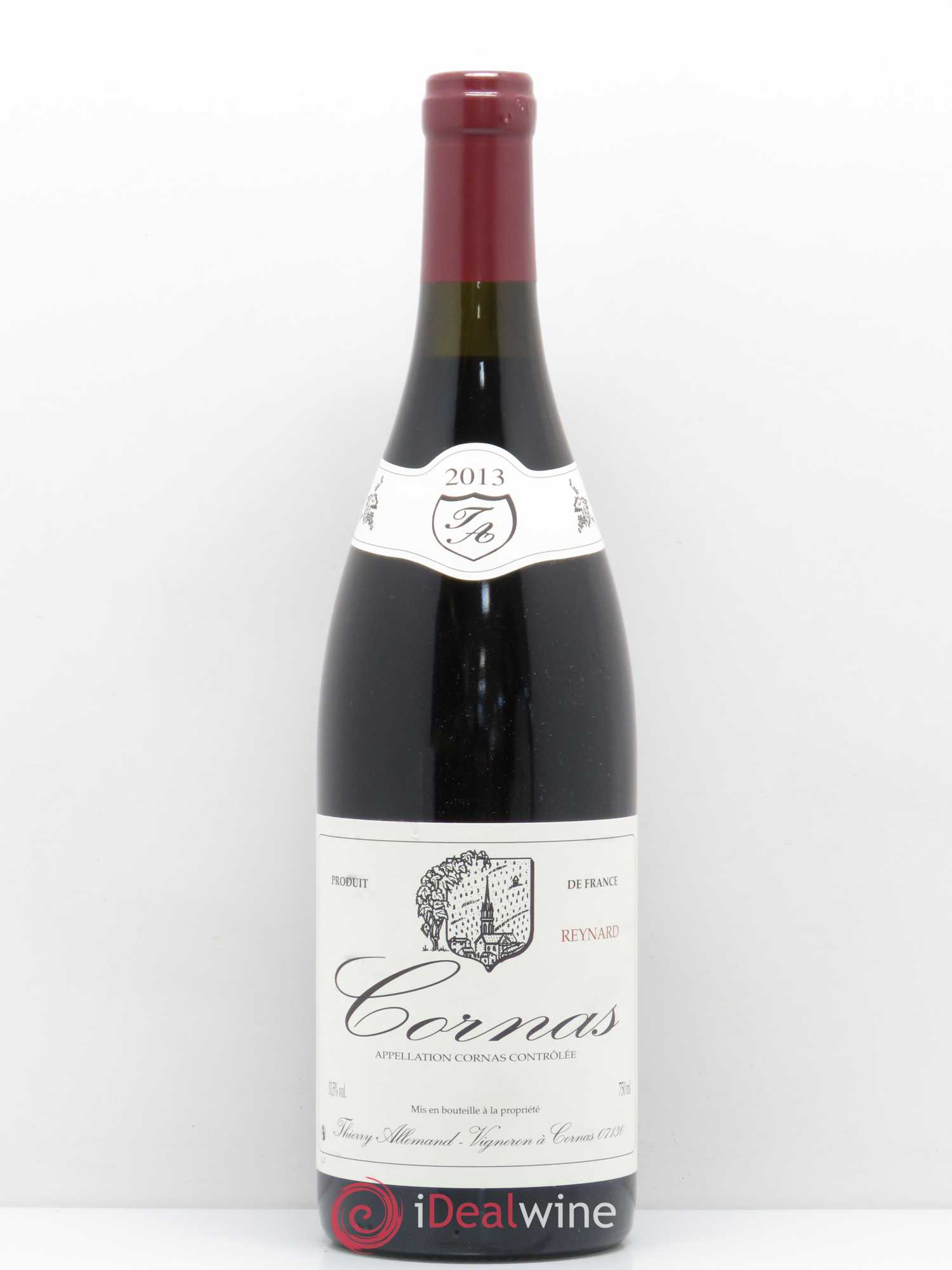 Cornas Reynard Thierry Allemand 2013 - Lot de 1 bouteille - 0