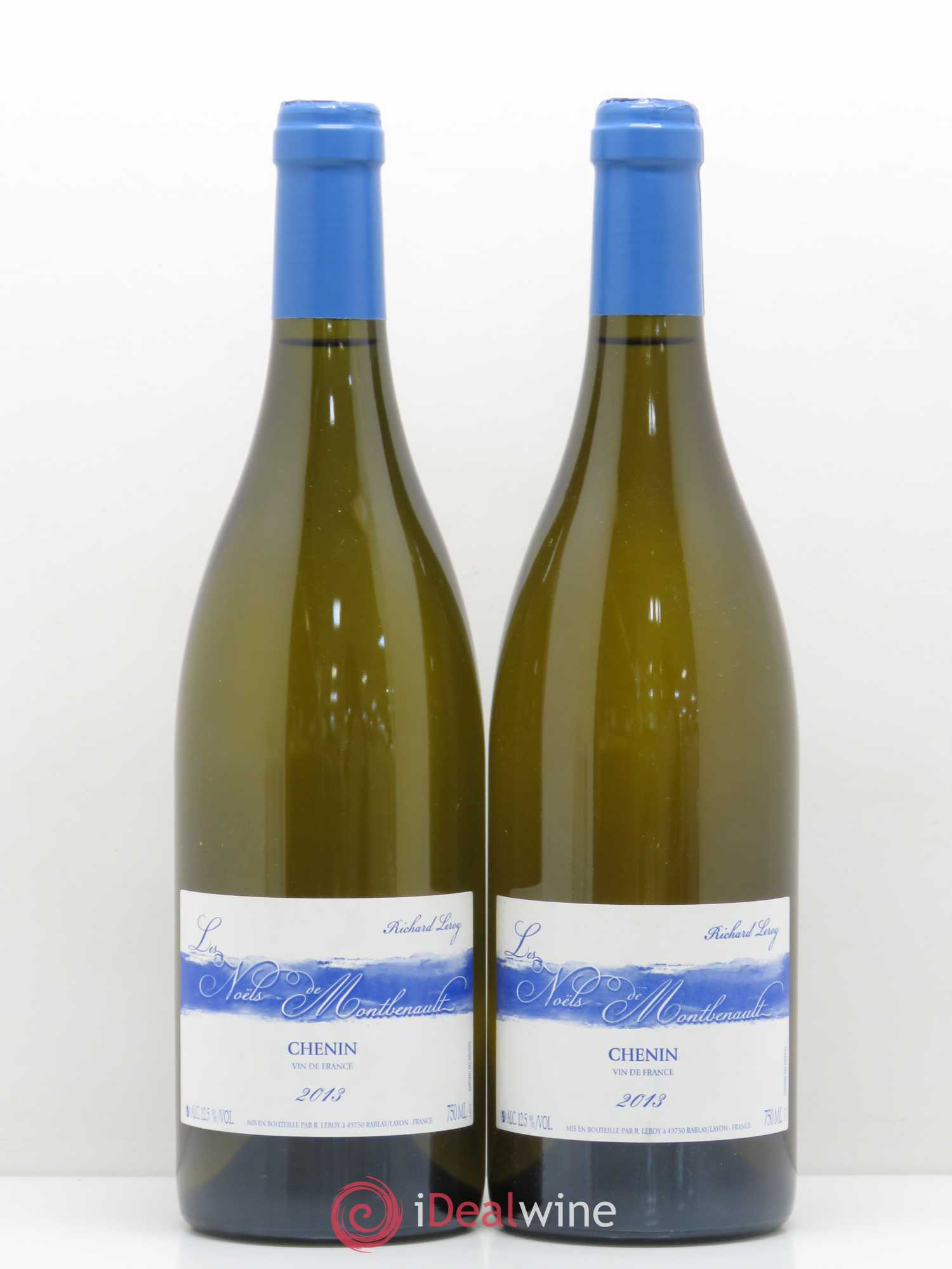 Vin de France Les Noels de Montbenault Chenin Richard Leroy 2013 - Posten von 2 Flaschen - 0