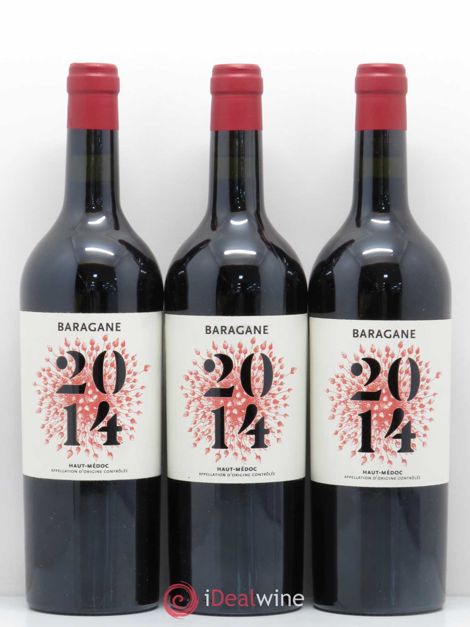 Haut Médoc Baragane Closerie Des Moussis 2014 - Posten von 3 Flaschen - 0