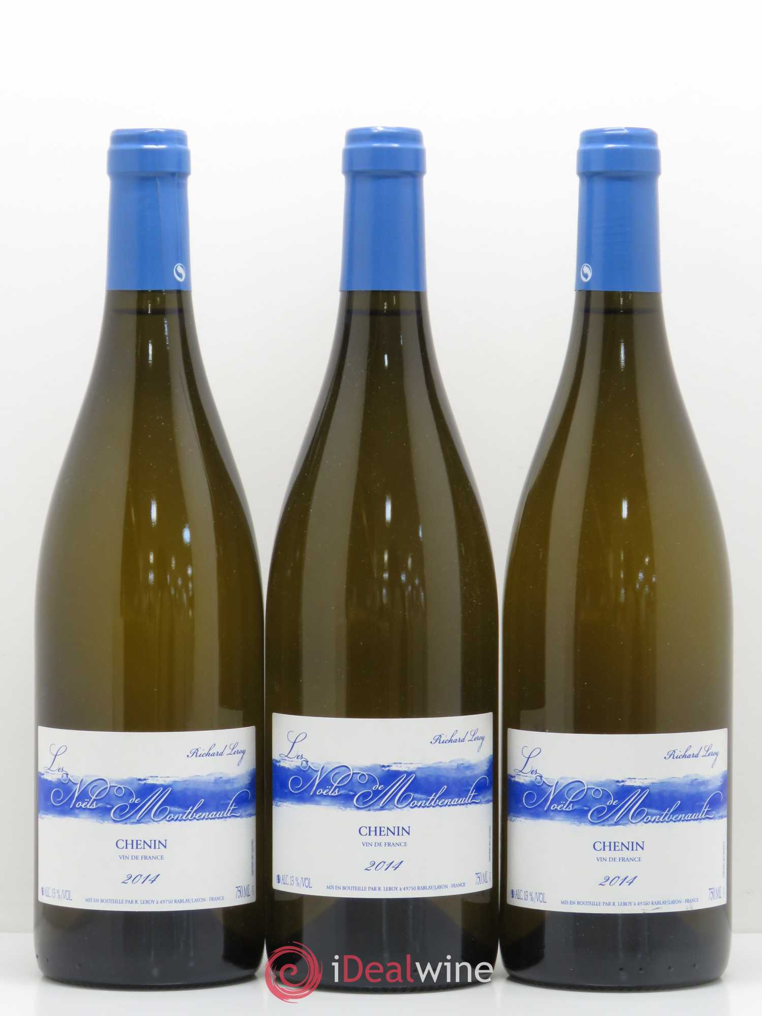 Vin de France Les Noels de Montbenault Chenin Richard Leroy 2014 - Posten von 3 Flaschen - 0
