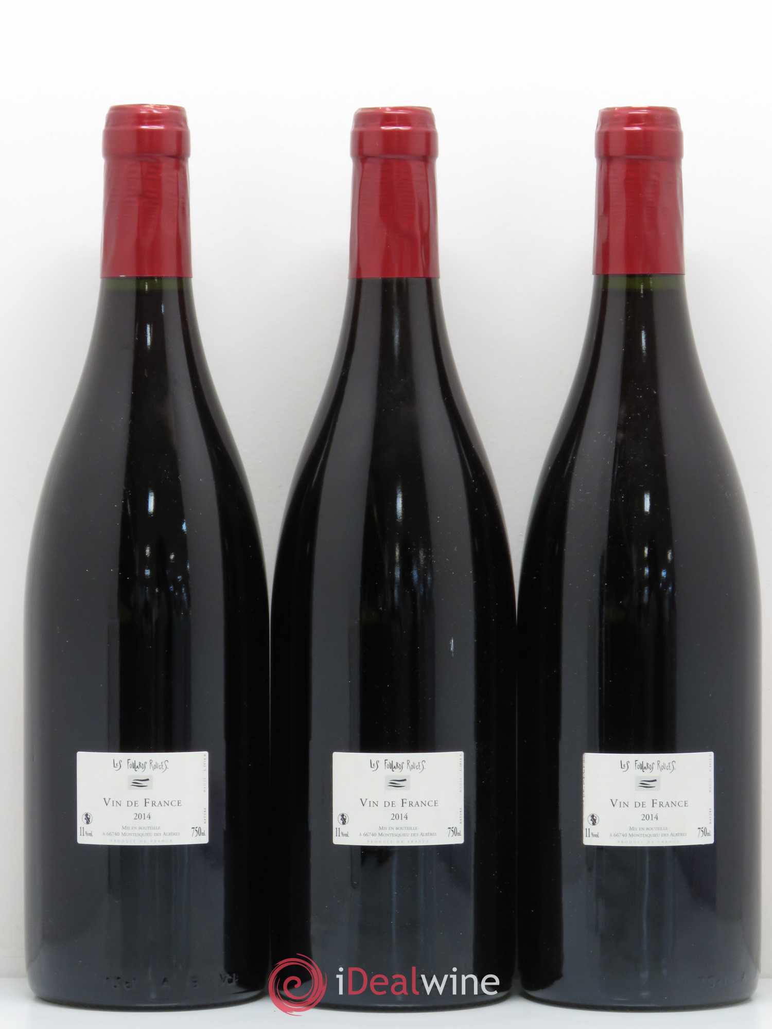 Vin de France La Negra Les Foulards Rouges 2014 - Lot of 6 bottles - 4