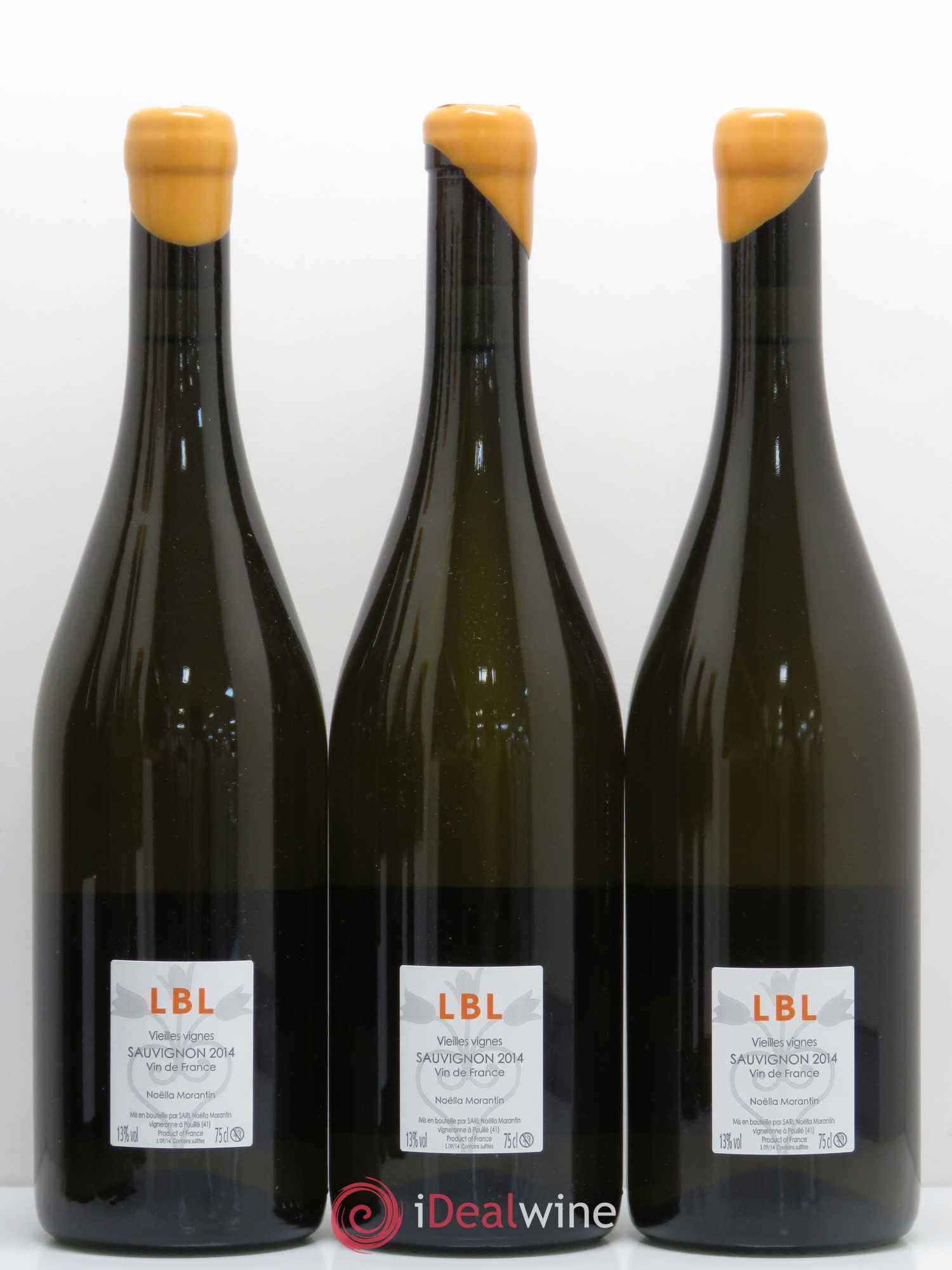Vin de France LBL Sauvignon vieilles vignes Noella Morantin 2014 - Posten von 6 Flaschen - 2