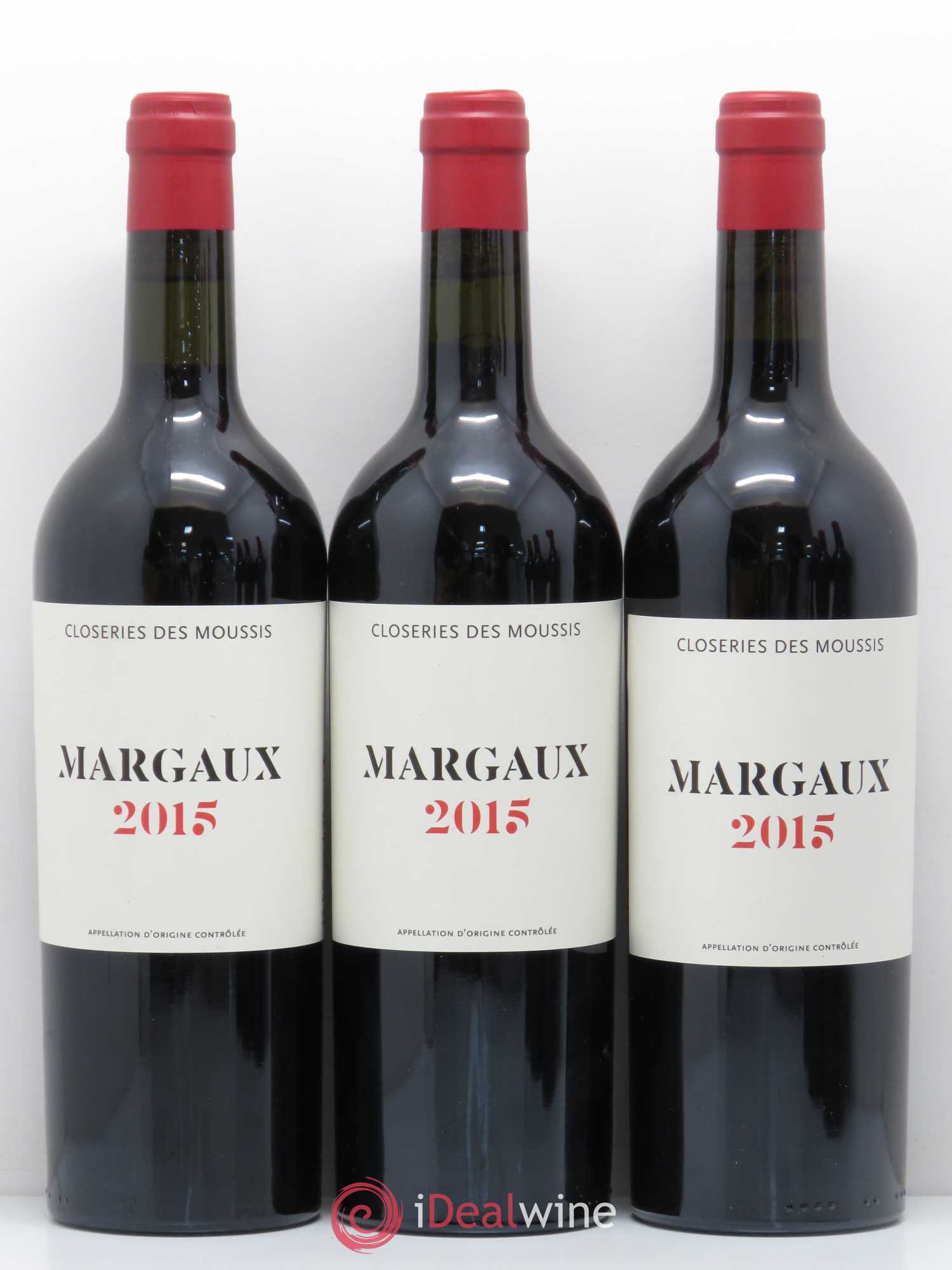 Haut Médoc Margaux Closerie Des Moussis 2015 - Posten von 6 Flaschen - 2
