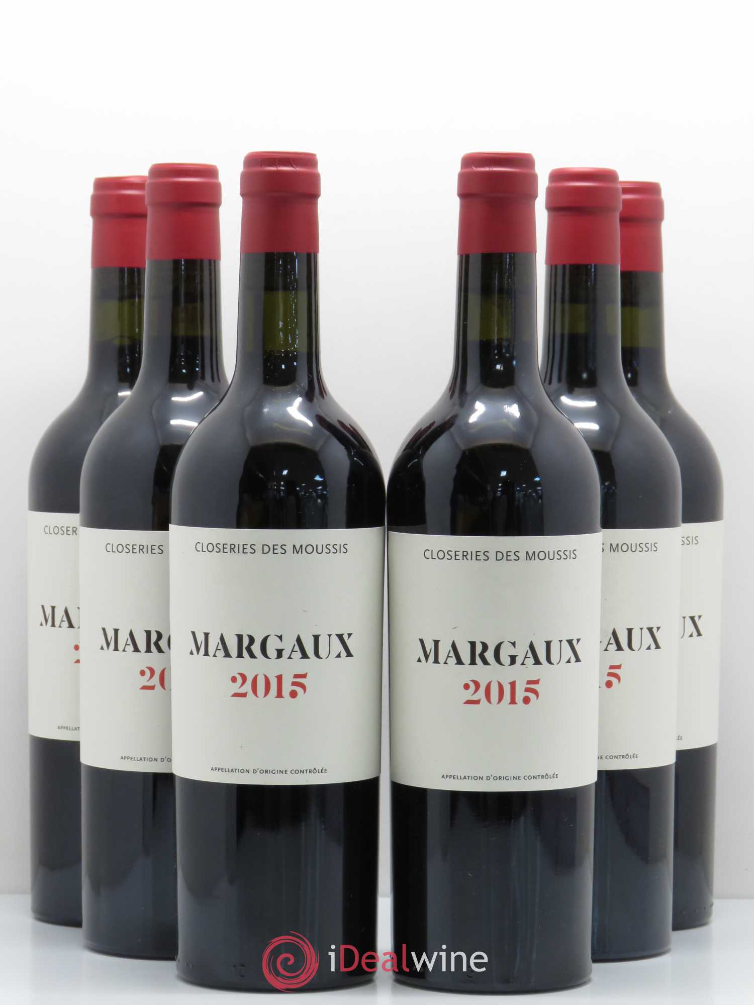 Haut Médoc Margaux Closerie Des Moussis 2015 - Posten von 6 Flaschen - 0