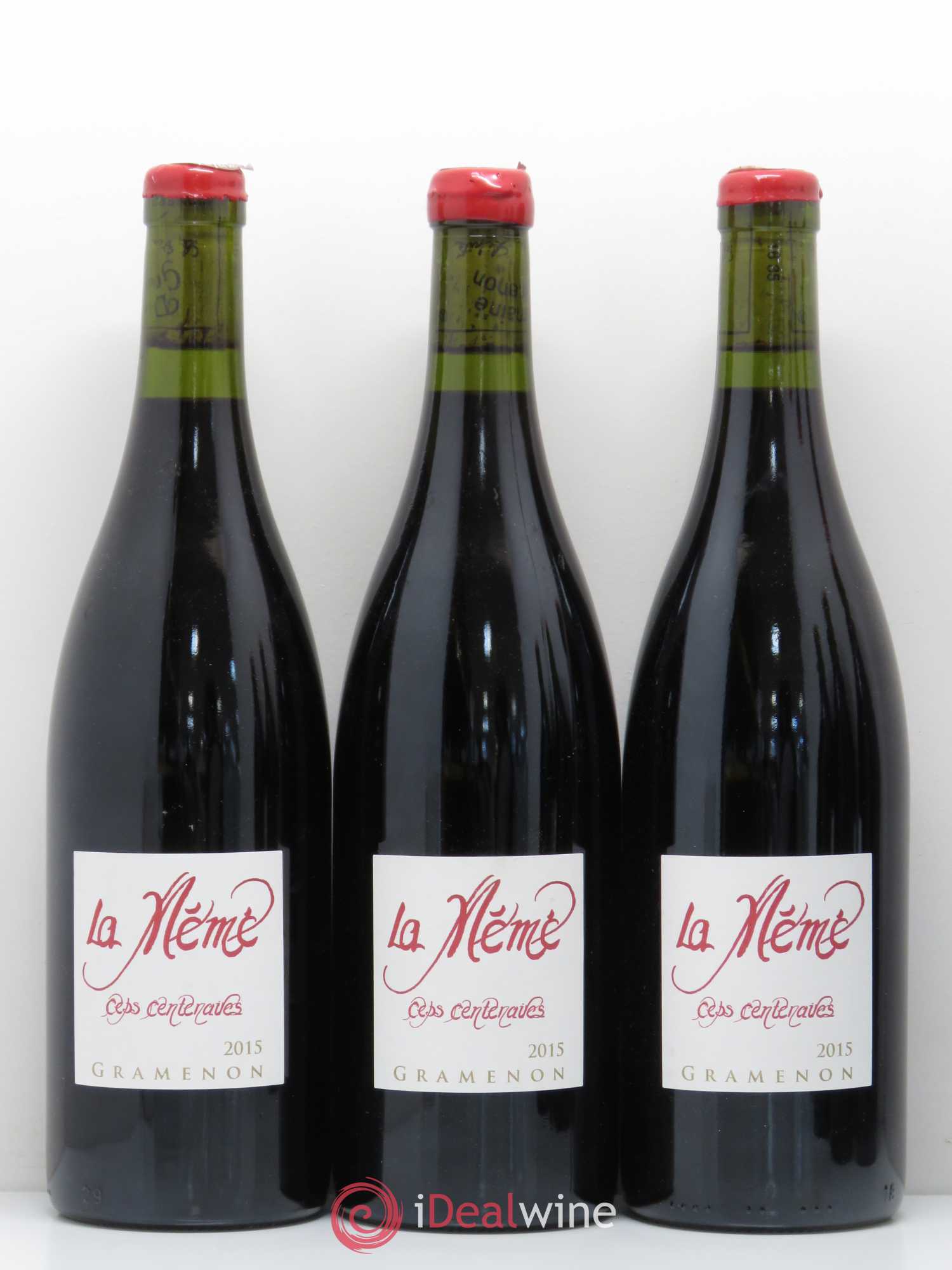 Côtes-du-Rhône La Mémé Ceps Centenaires Gramenon (Domaine) Ceps Centenaires 2015 - Lot de 6 bouteilles - 1