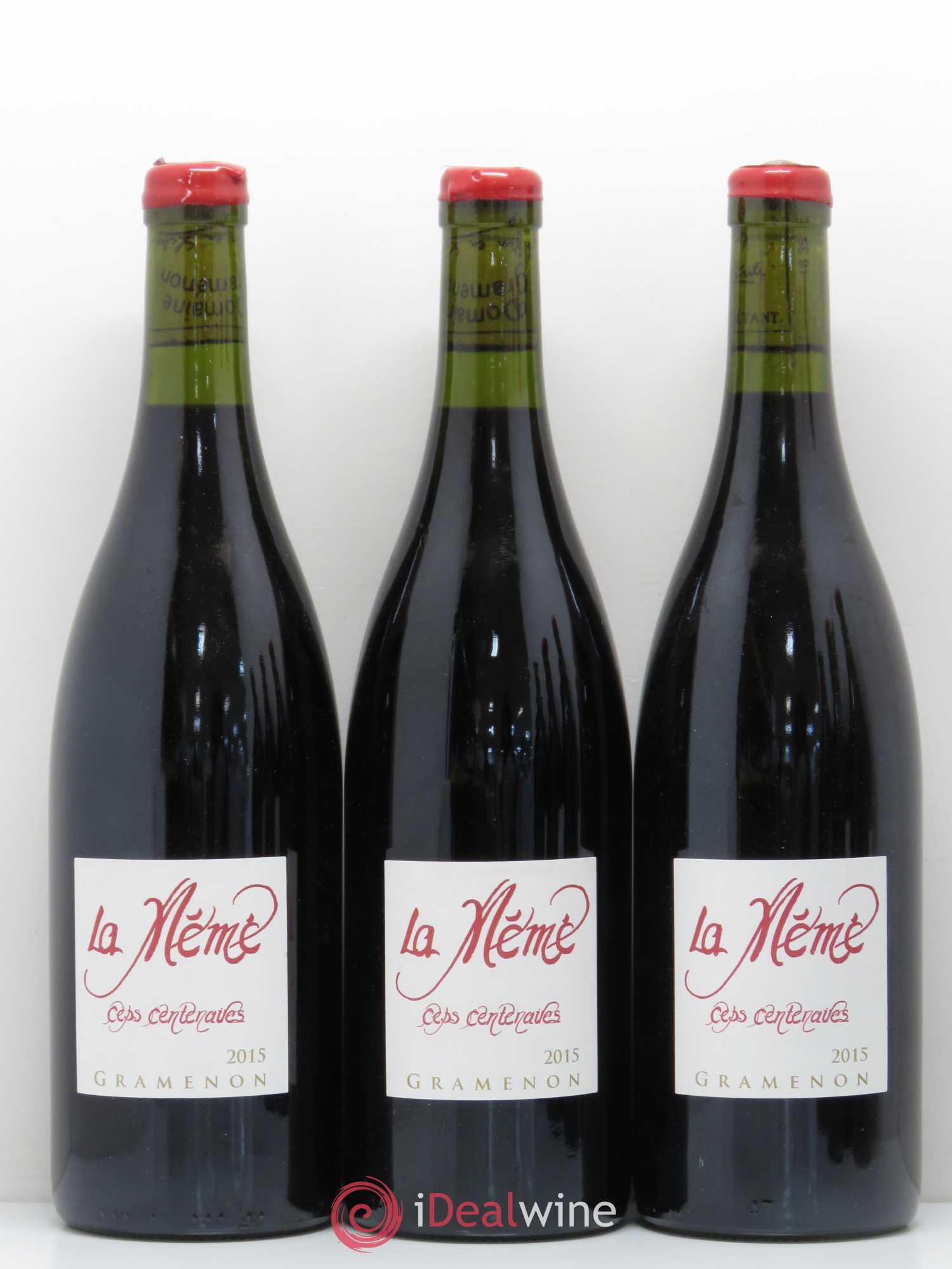 Côtes-du-Rhône La Mémé Ceps Centenaires Gramenon (Domaine) Ceps Centenaires 2015 - Lot de 6 bouteilles - 2