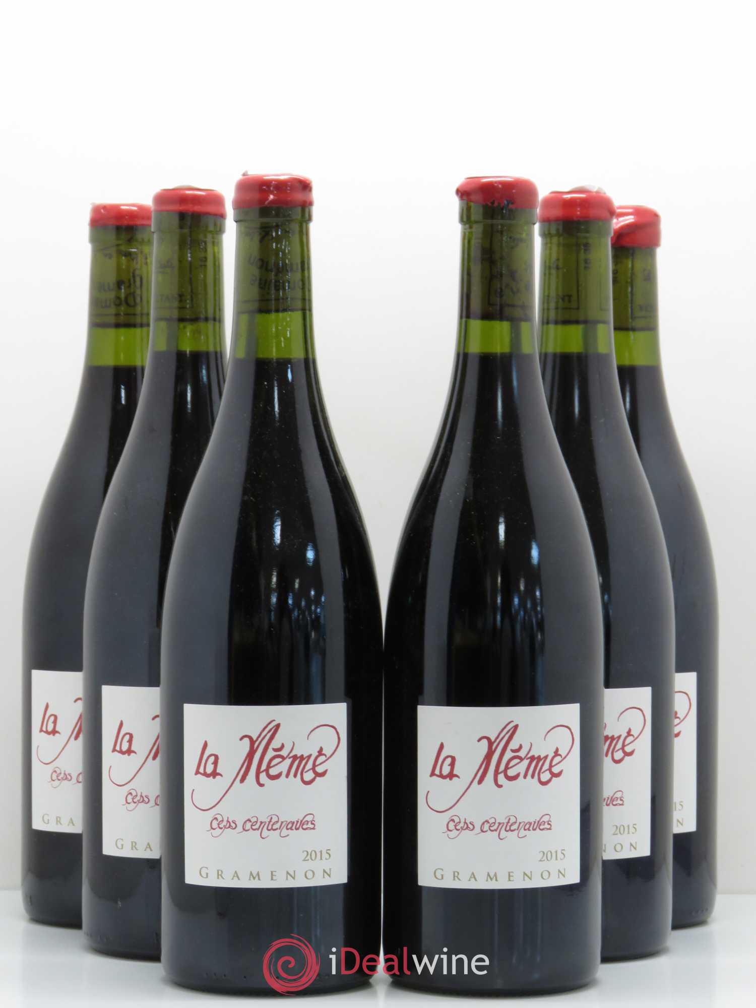 Côtes-du-Rhône La Mémé Ceps Centenaires Gramenon (Domaine) Ceps Centenaires 2015 - Lot de 6 bouteilles - 0