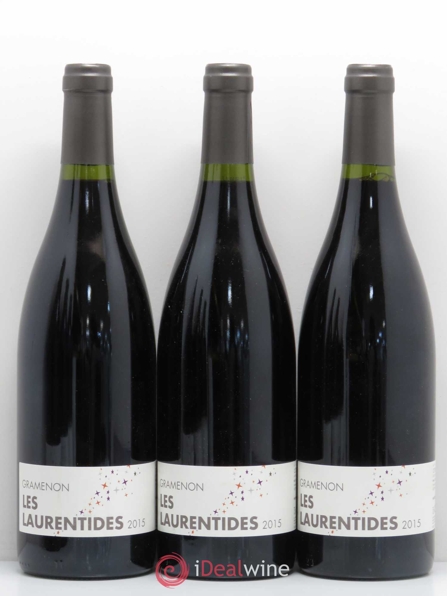 Côtes-du-Rhône Les Laurentides Gramenon (Domaine) 2015 - Lot de 6 bouteilles - 1