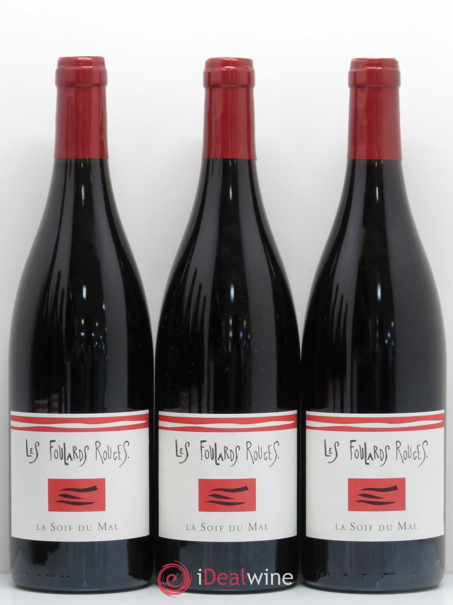 Vin de France La Soif du Mal Les Foulards Rouges 2015 - Lot of 6 bottles - 1