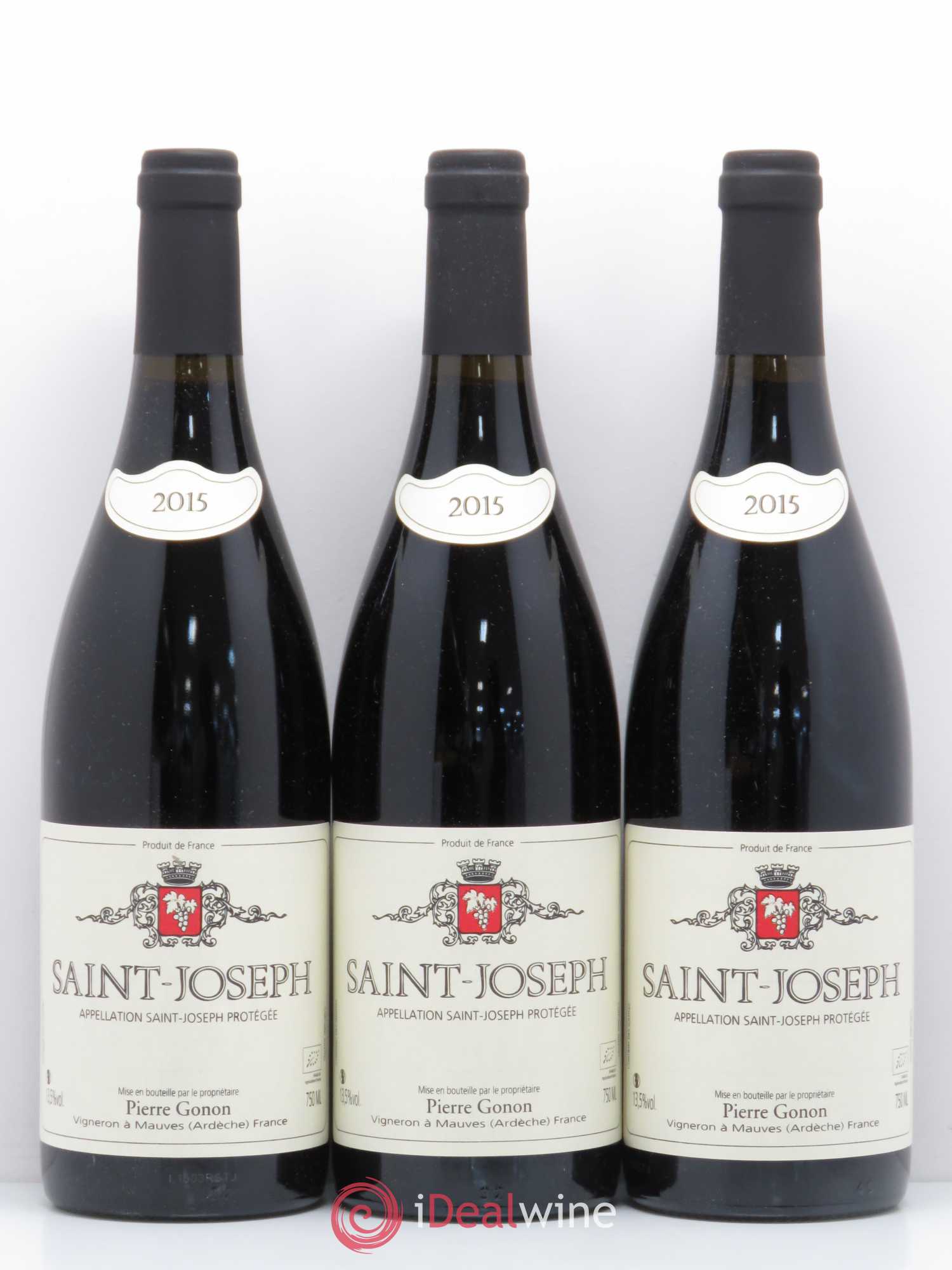 Saint-Joseph Gonon (Domaine) 2015 - Lot de 3 bouteilles - 0