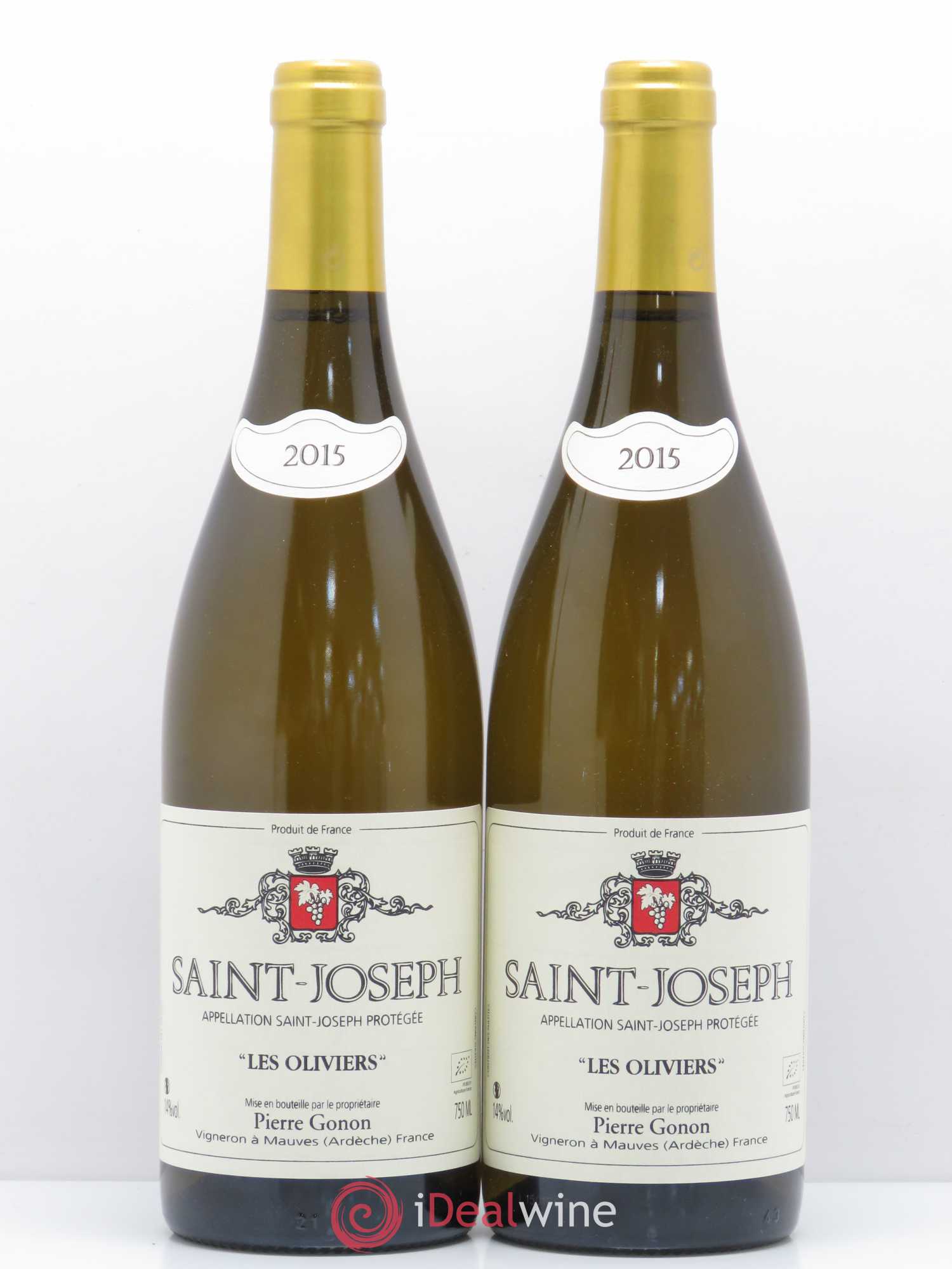 Saint-Joseph Les Oliviers Gonon (Domaine) 2015 - Lot de 2 bouteilles - 0