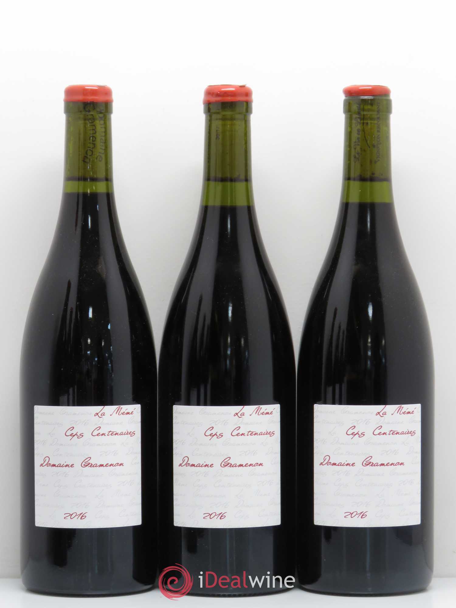 Côtes-du-Rhône La Mémé Ceps Centenaires Gramenon (Domaine) Ceps Centenaires 2016 - Lot de 6 bouteilles - 2